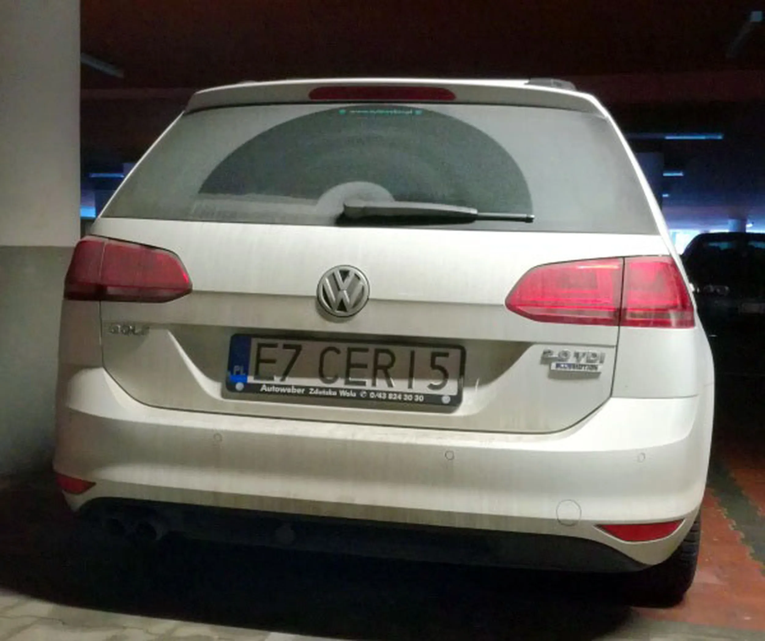 Fajny numer, blacha E7 CERI5