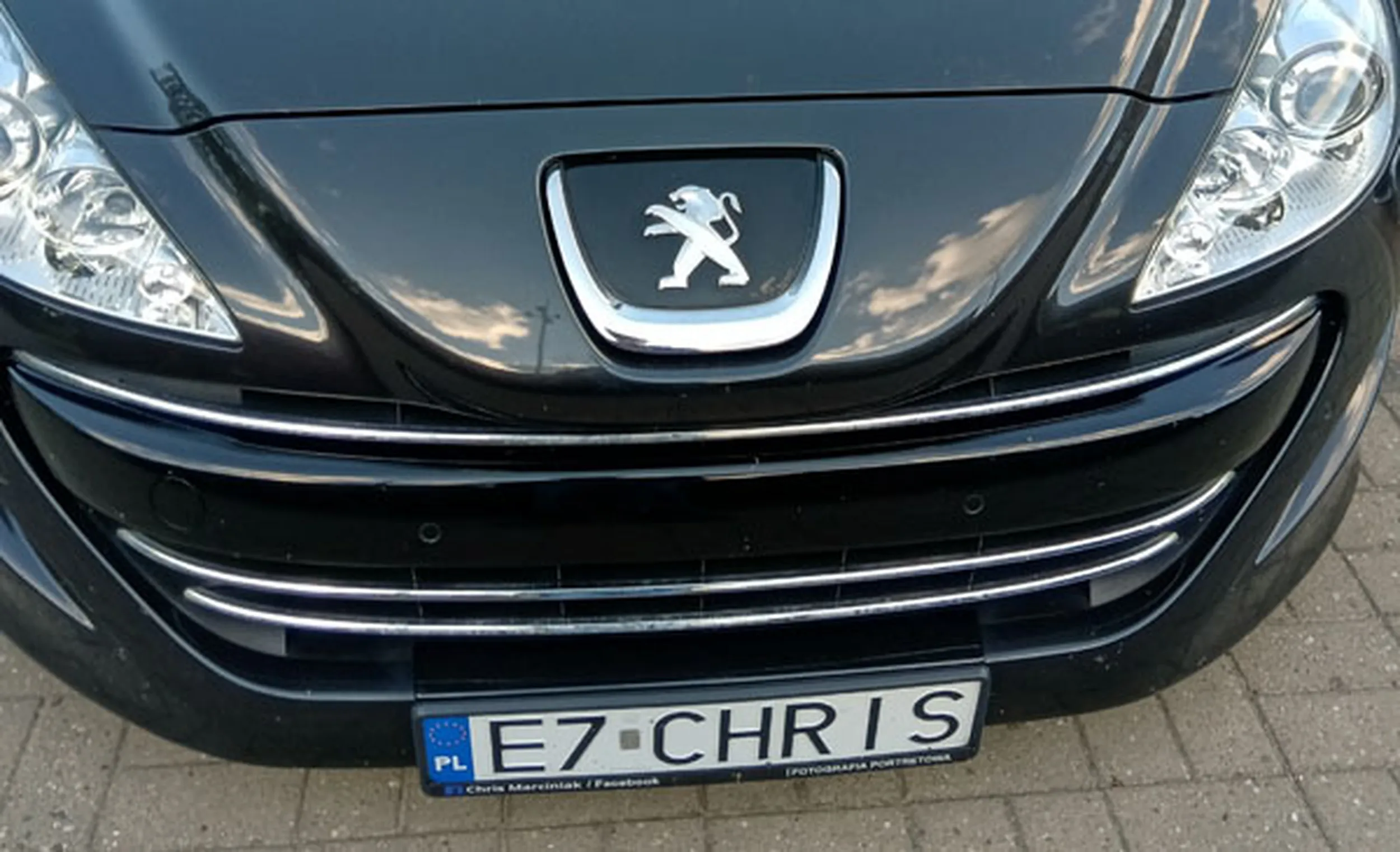 Fajny numer, blacha E7 CHRIS