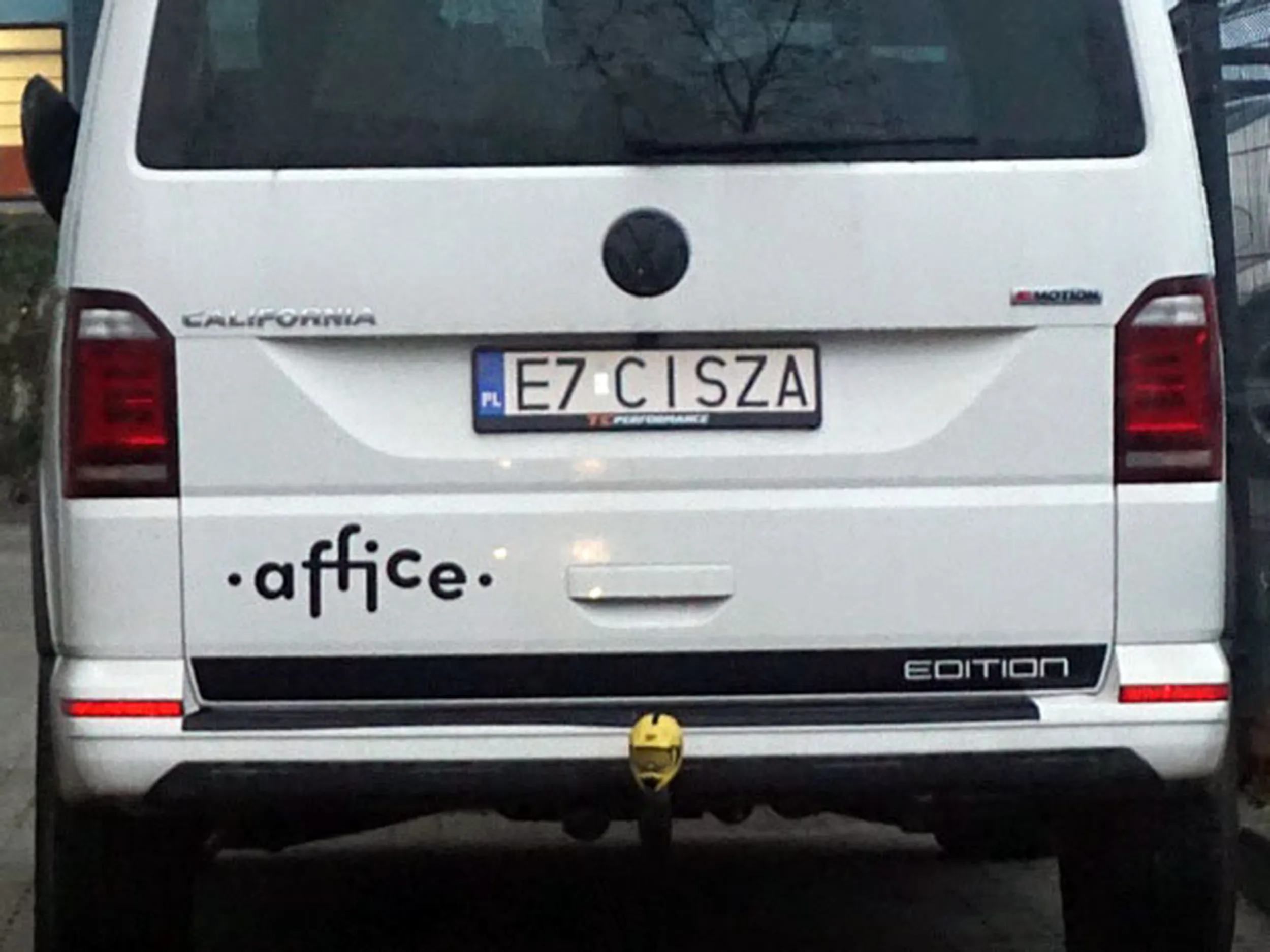 Fajny numer, blacha E7 CISZA