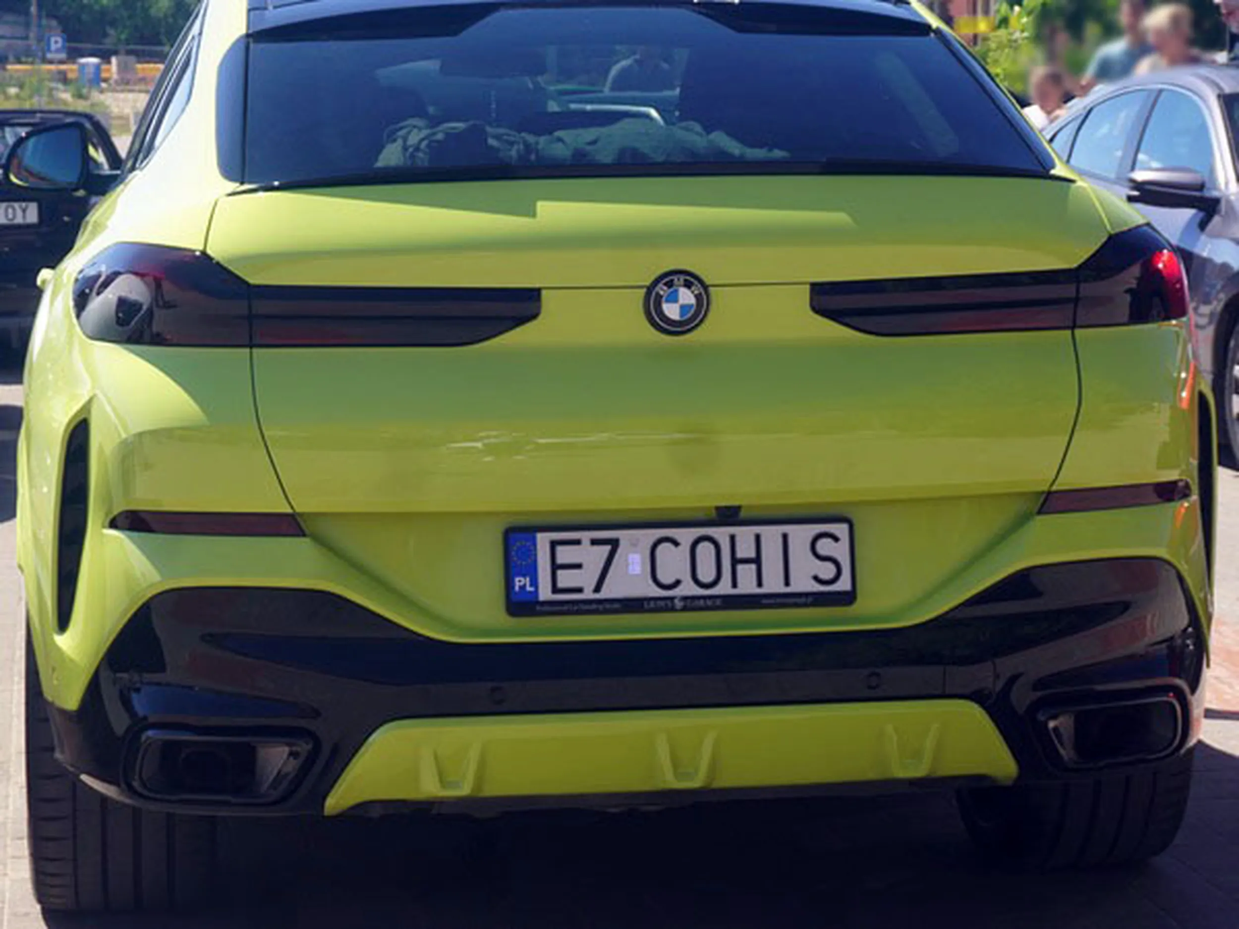 Fajny numer, blacha E7 COHIS