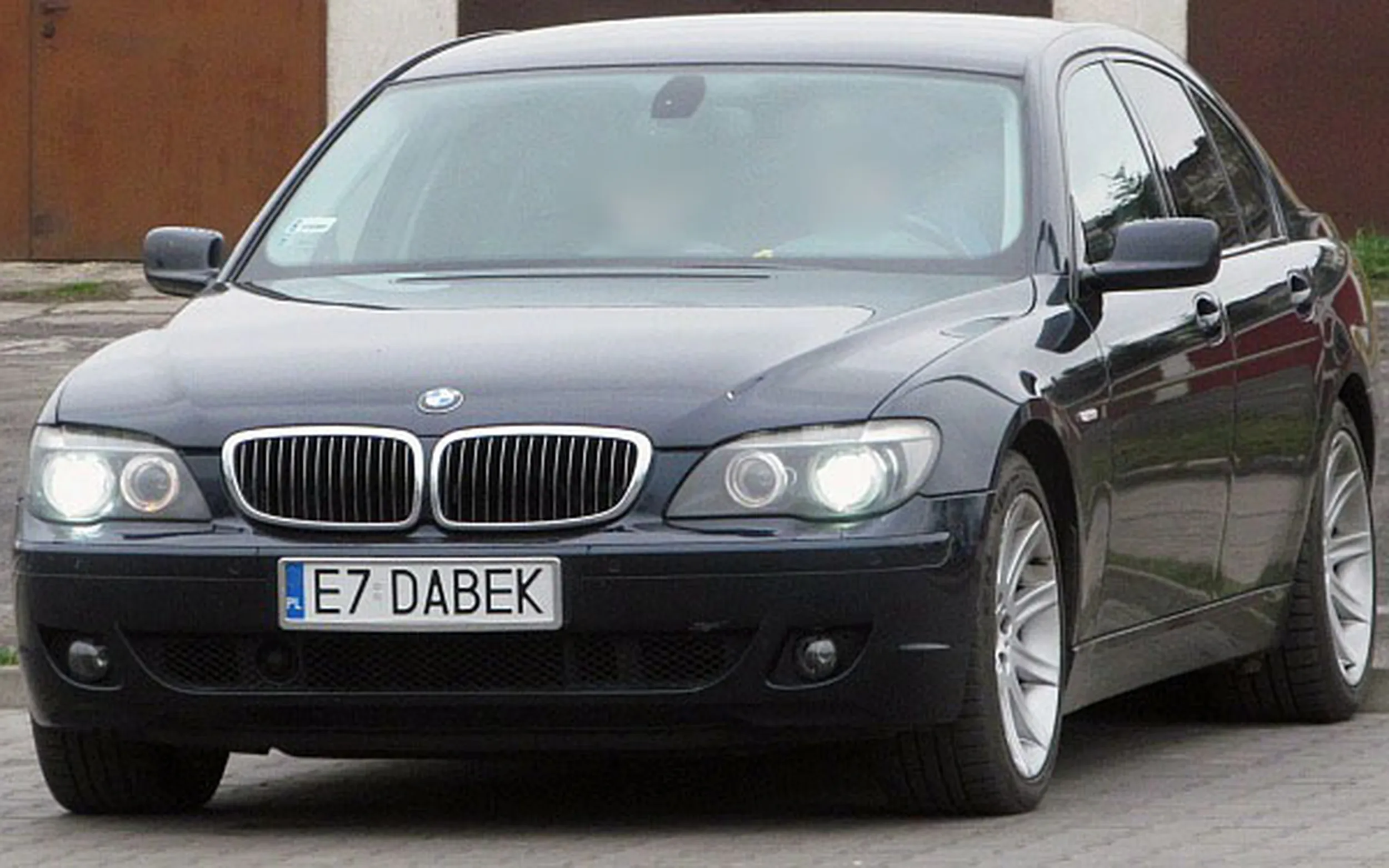 Fajny numer, blacha E7 DABEK