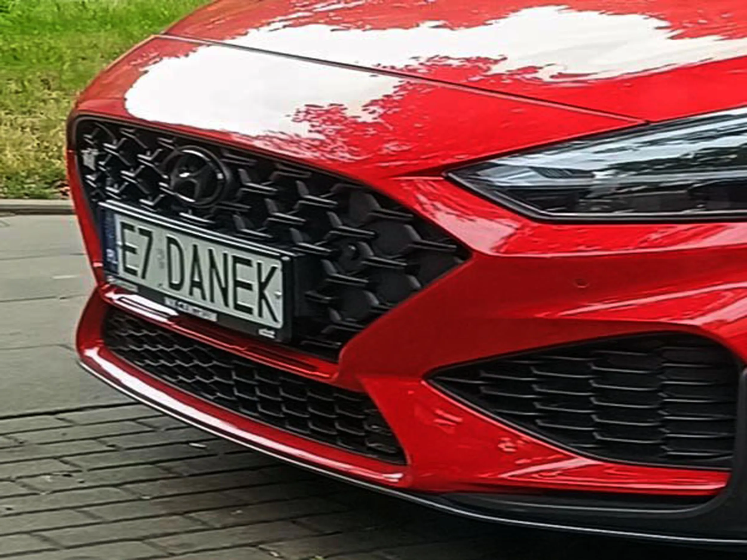 Fajny numer, blacha E7 DANEK