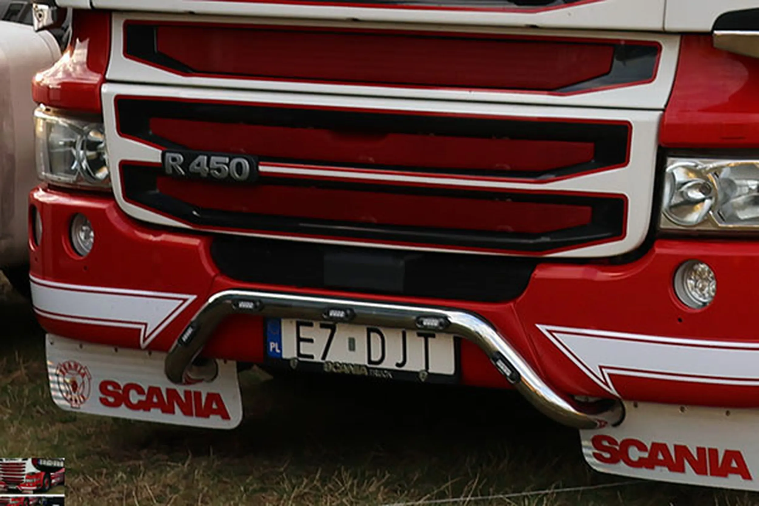 Fajny numer, blacha E7 DJT