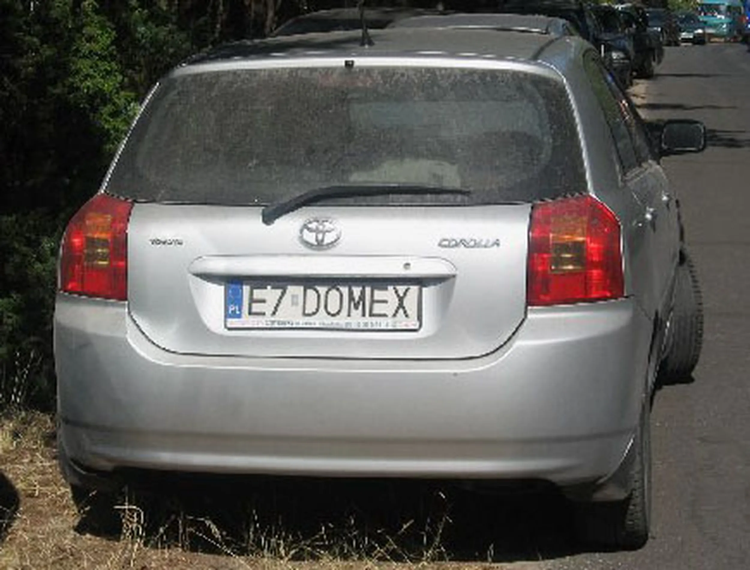 Fajny numer, blacha E7 DOMEX