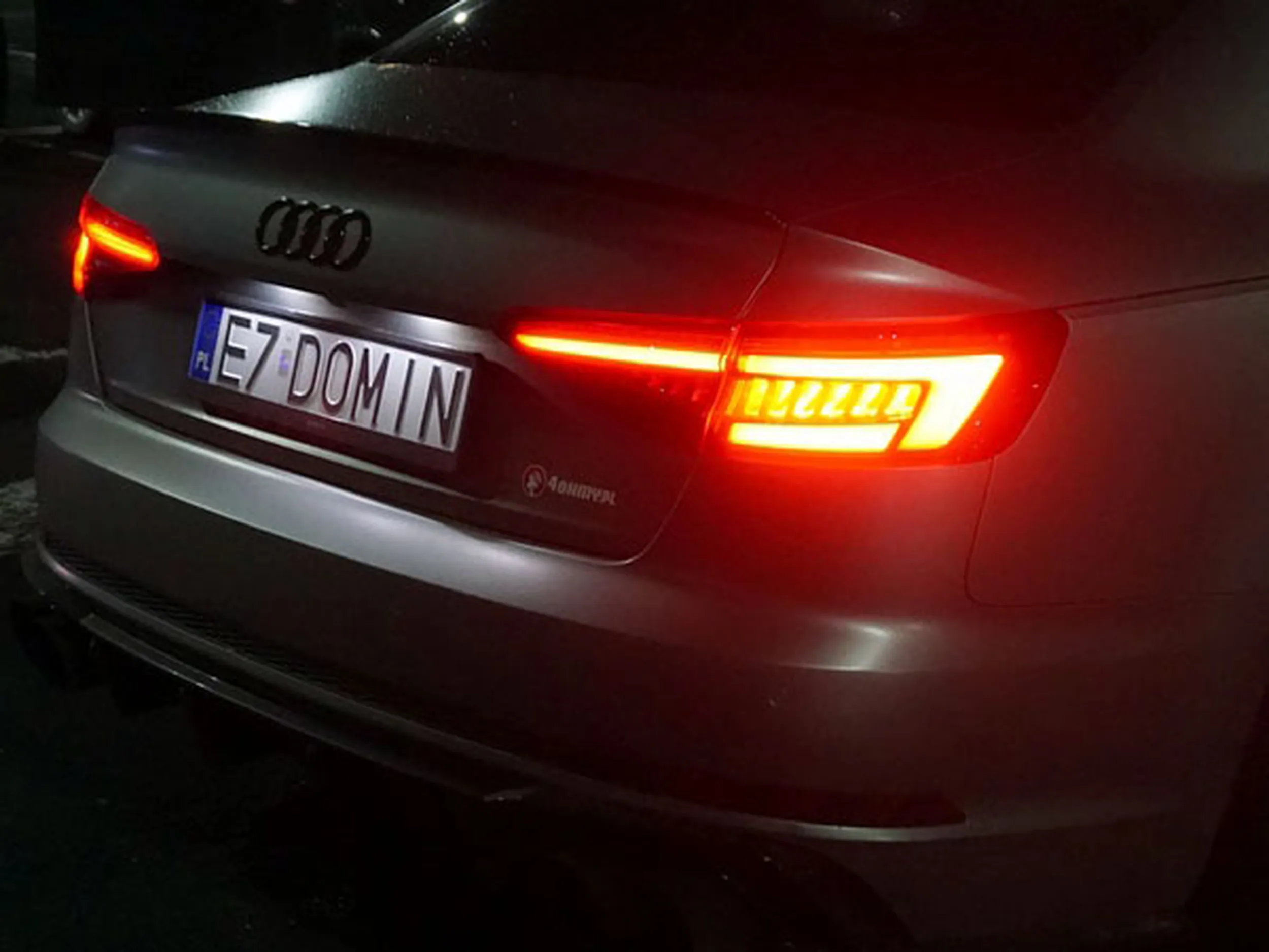 Fajny numer, blacha E7 DOMIN