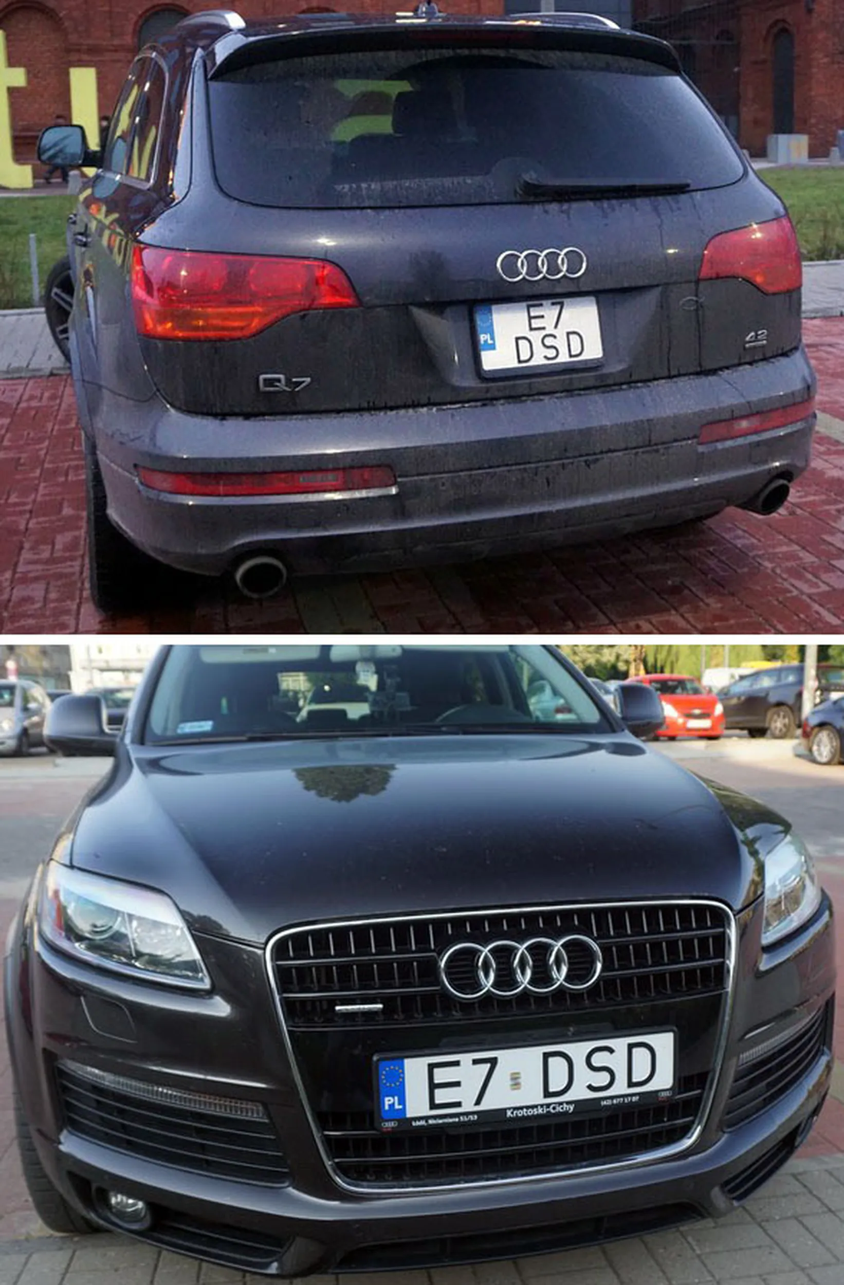 Fajny numer, blacha E7 DSD