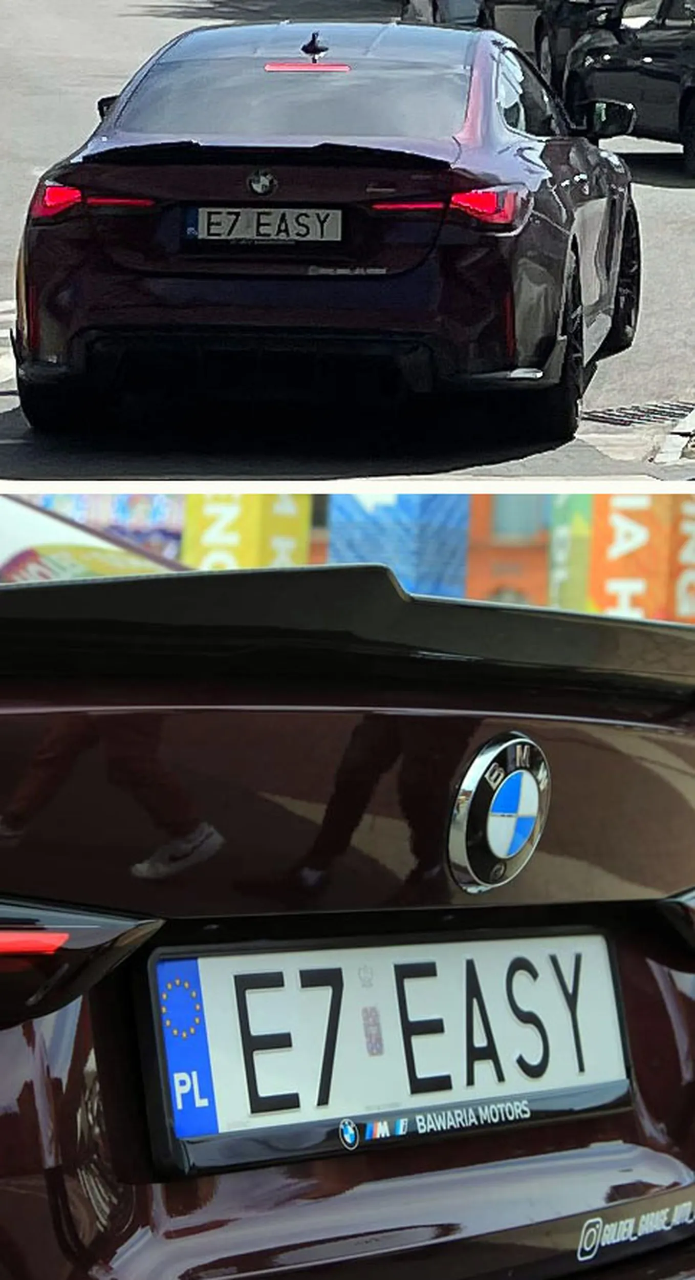 Fajny numer, blacha E7 EASY