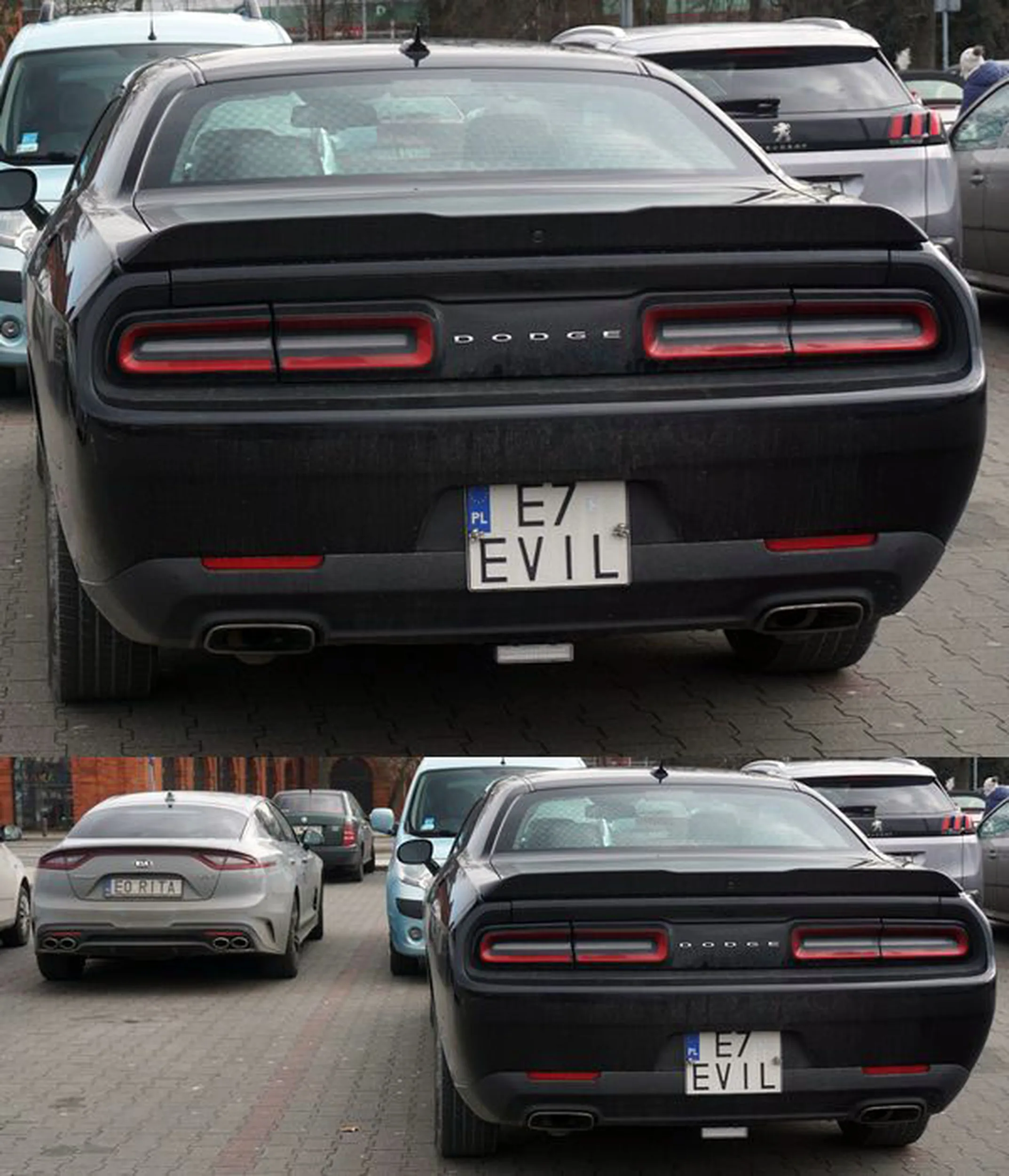 Fajny numer, blacha E7 EVIL