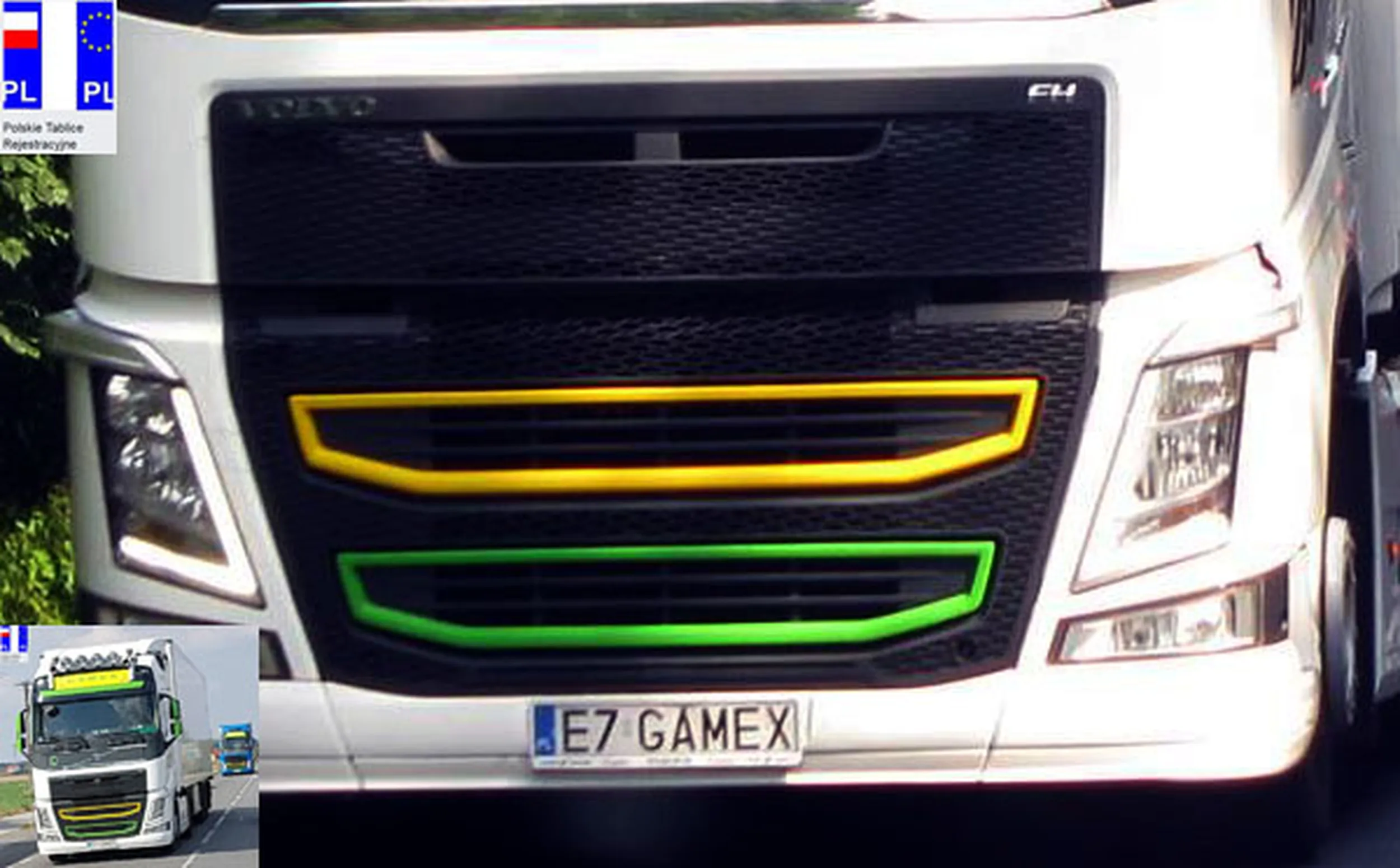 Fajny numer, blacha E7 GAMEX