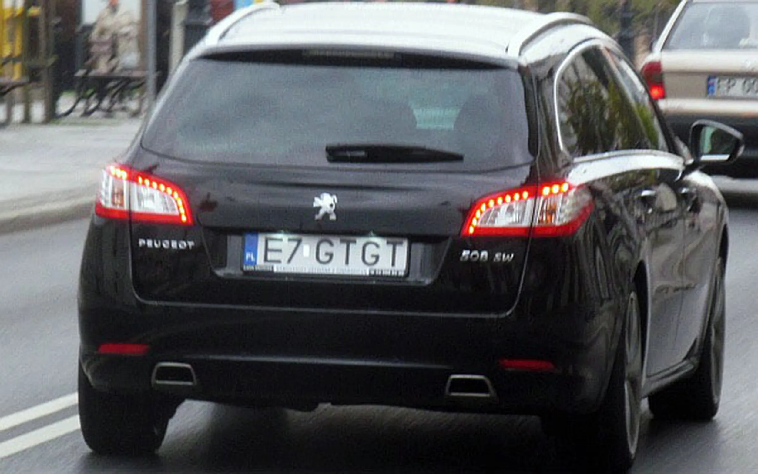 Fajny numer, blacha E7 GTGT