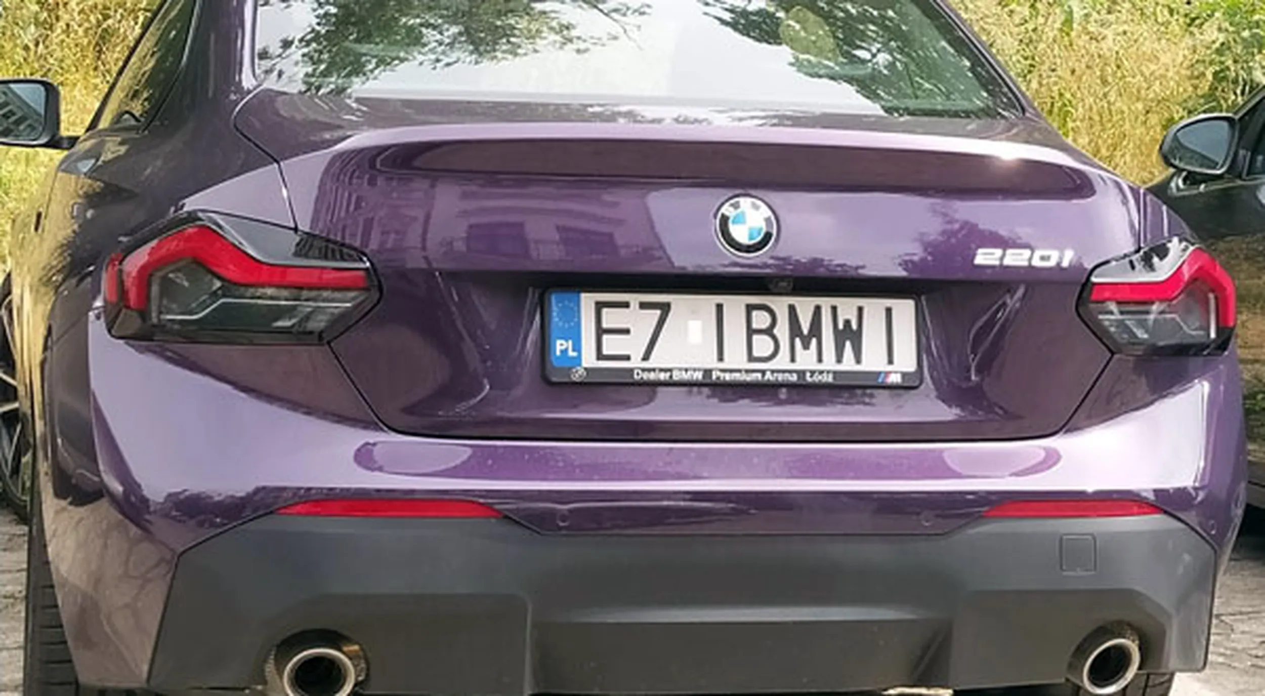 Fajny numer, blacha E7 IBMWI