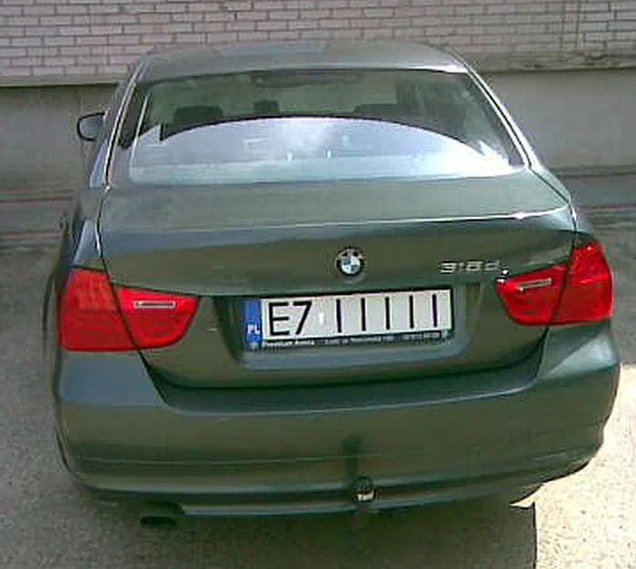 Fajny numer, blacha E7 IIIII