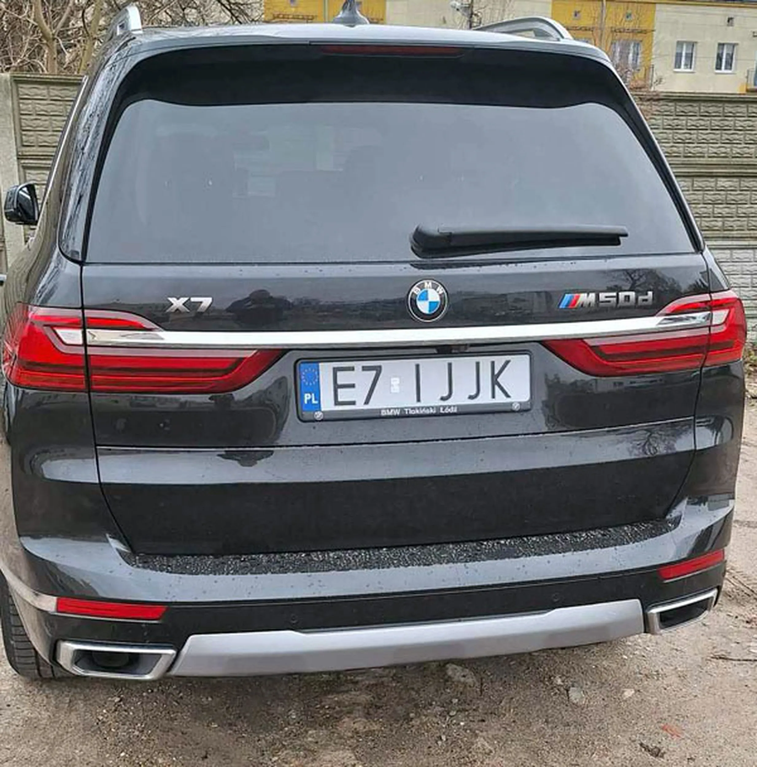 Fajny numer, blacha E7 IJJK