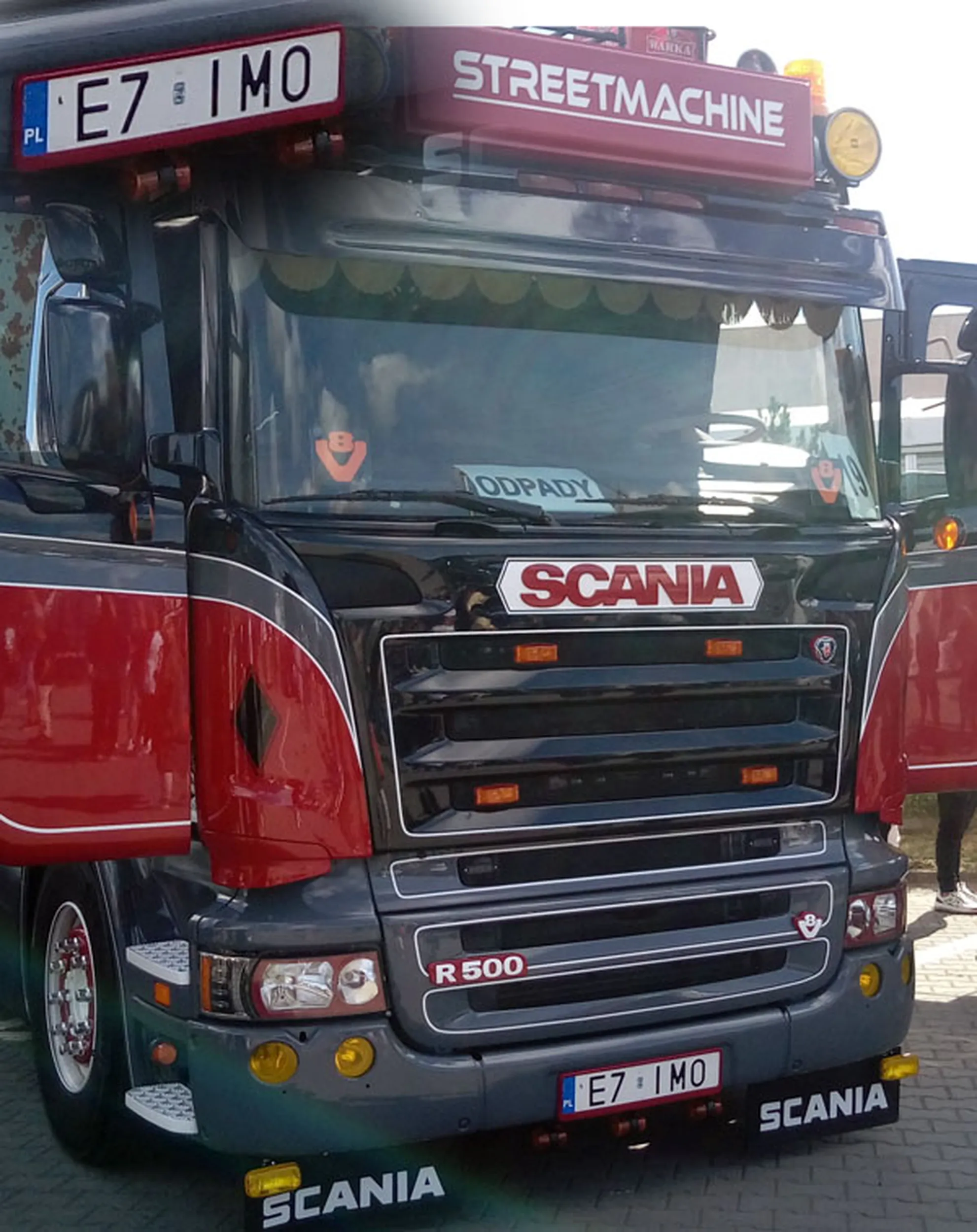 Fajny numer, blacha E7 IMO