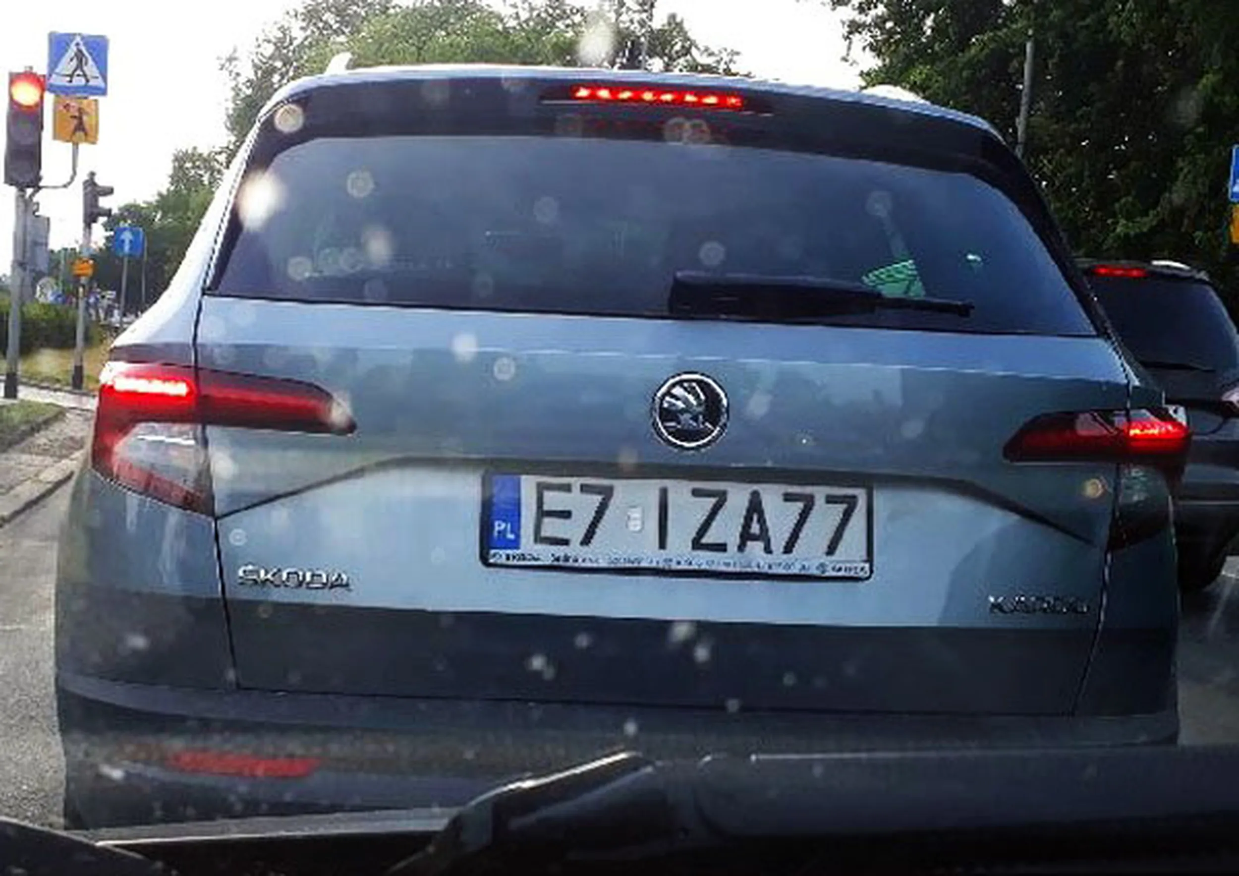 Fajny numer, blacha E7 IZA77