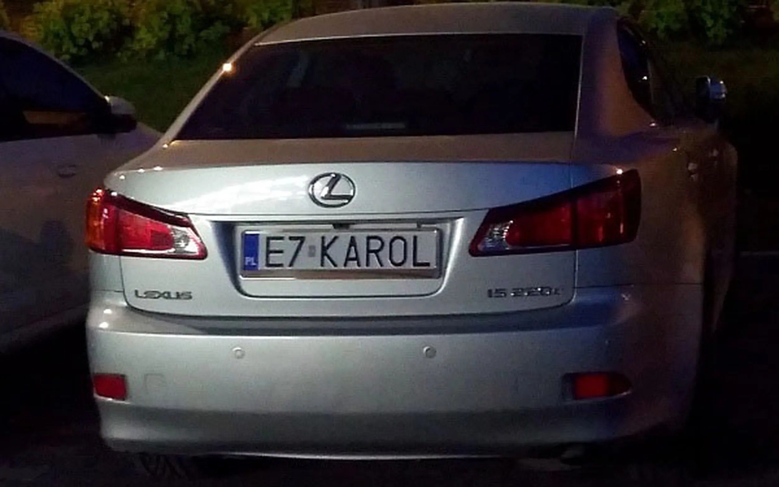 Fajny numer, blacha E7 KAROL