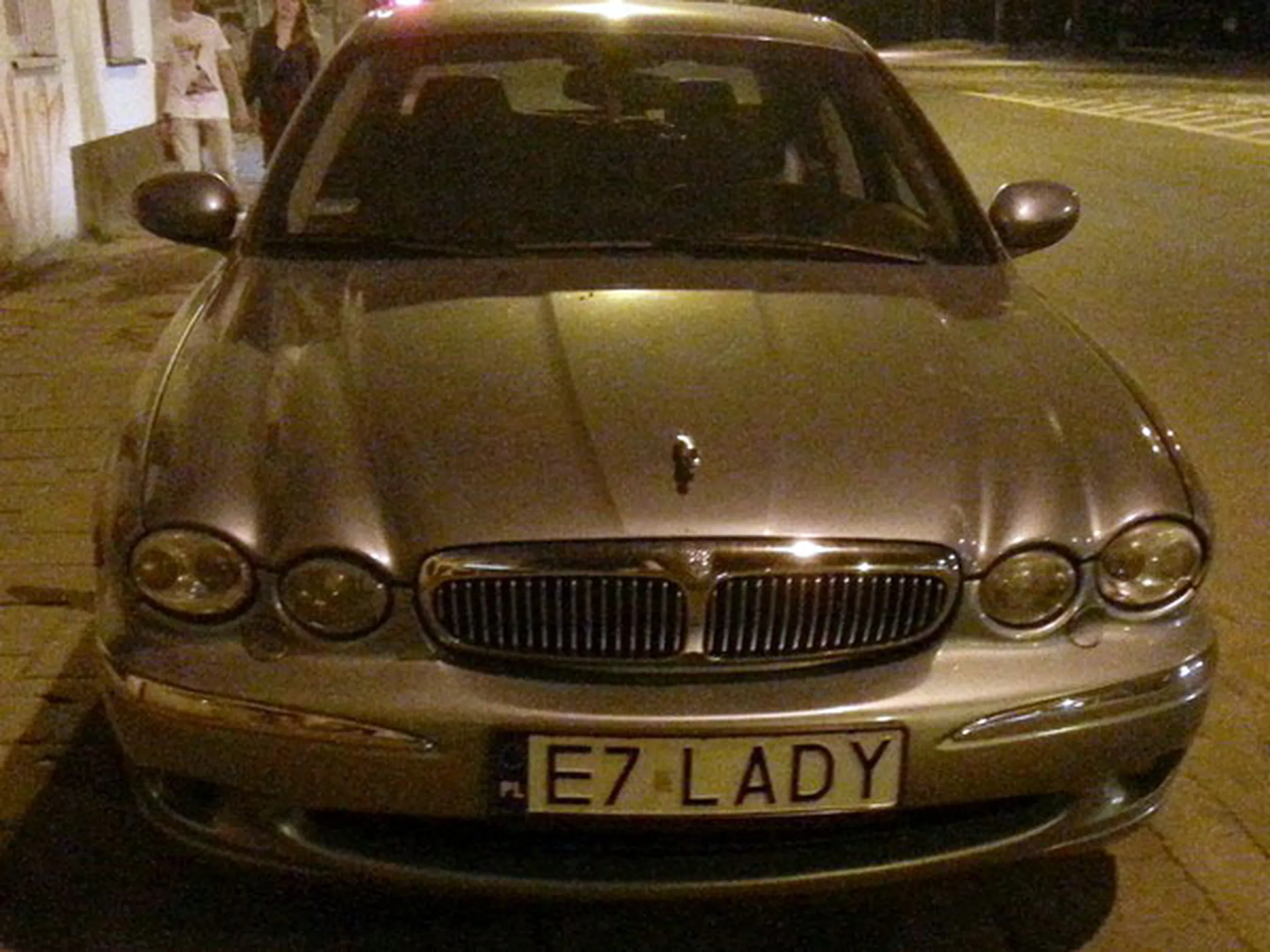 Fajny numer, blacha E7 LADY