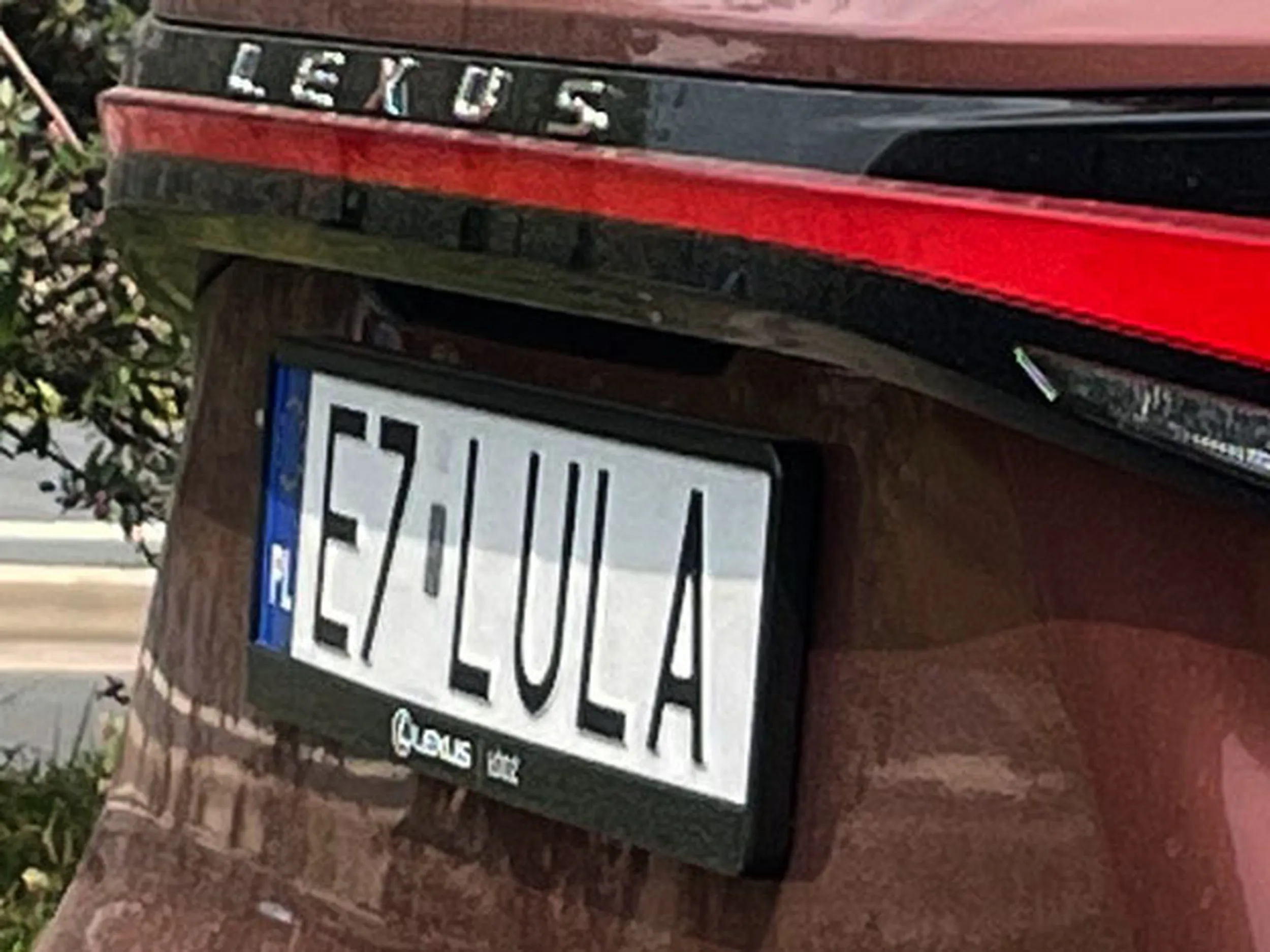 Fajny numer, blacha E7 LULA