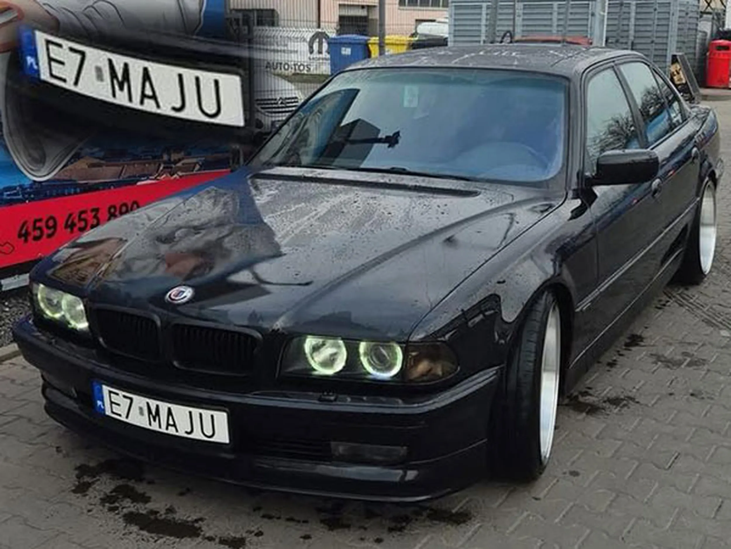 Fajny numer, blacha E7 MAJU