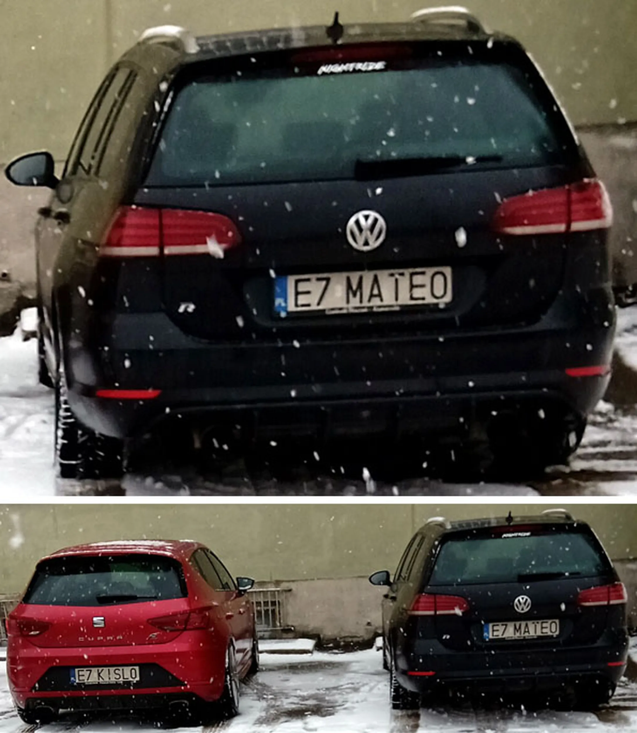 Fajny numer, blacha E7 MATEO