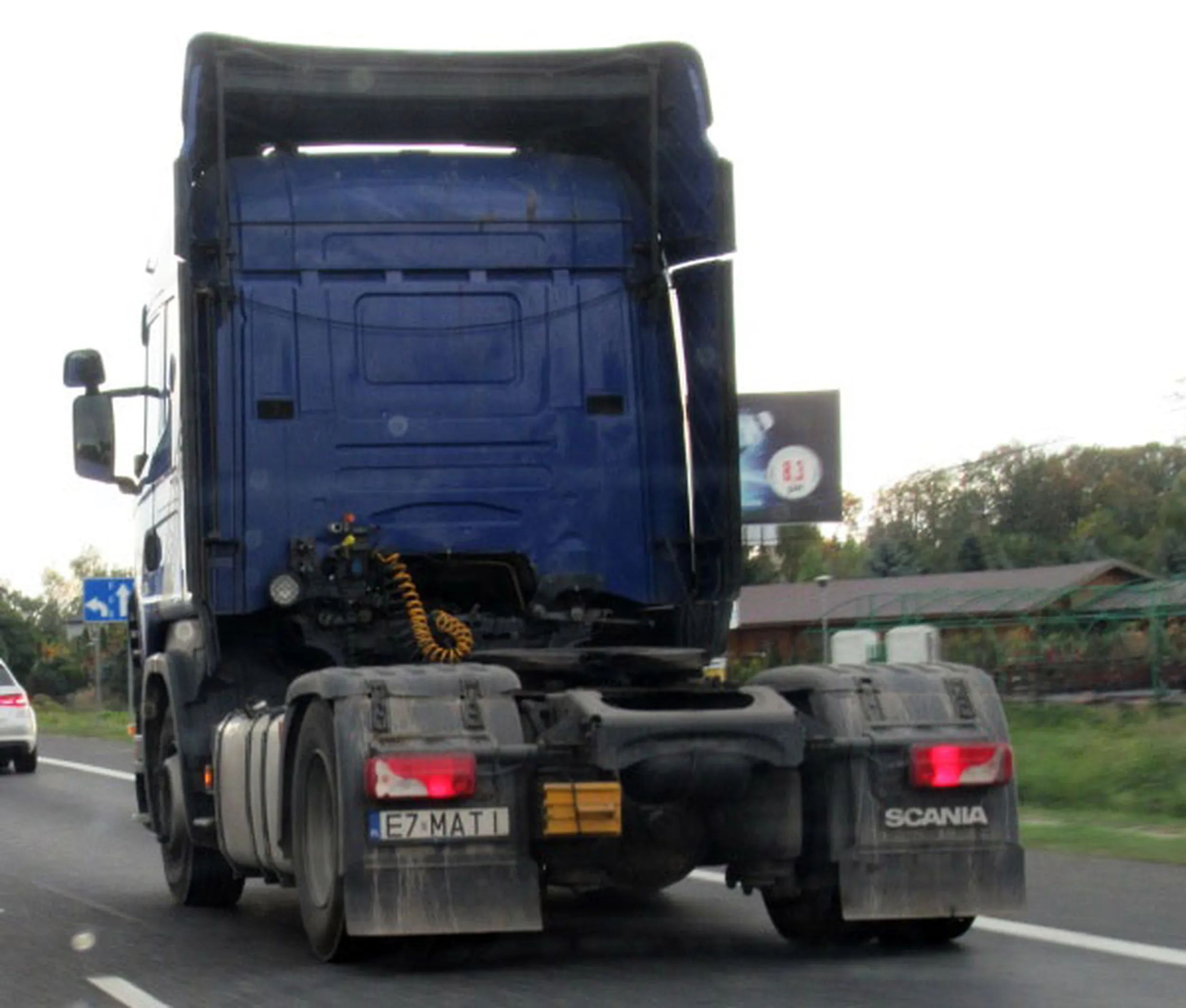 Fajny numer, blacha E7 MATI