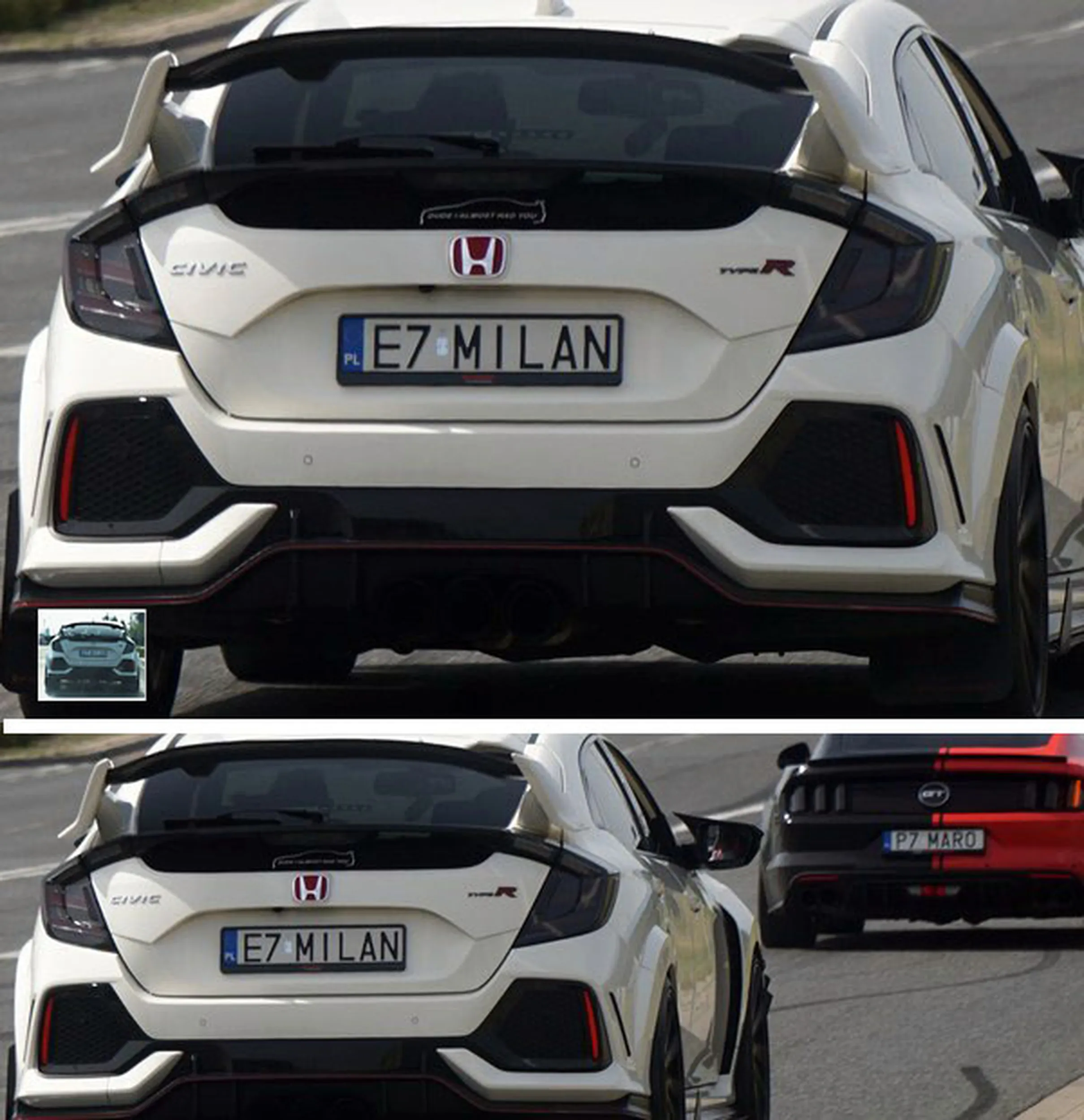 Fajny numer, blacha E7 MILAN