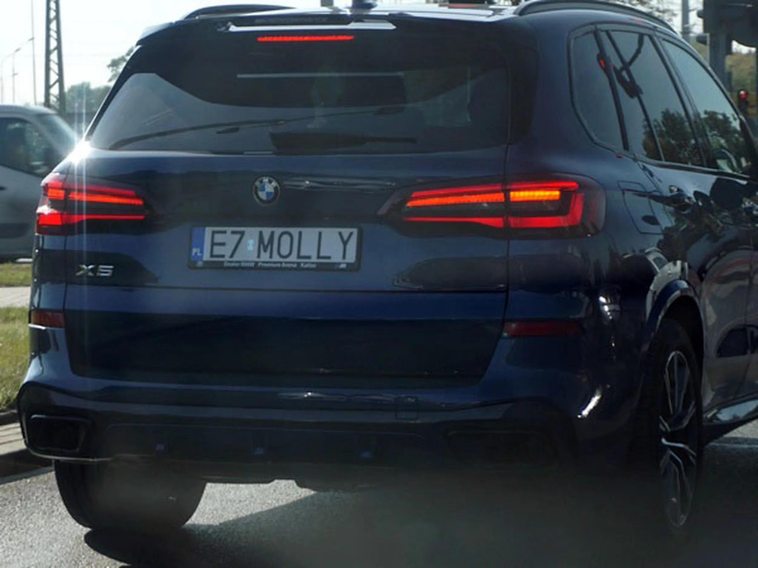 Fajny numer, blacha E7 MOLLY