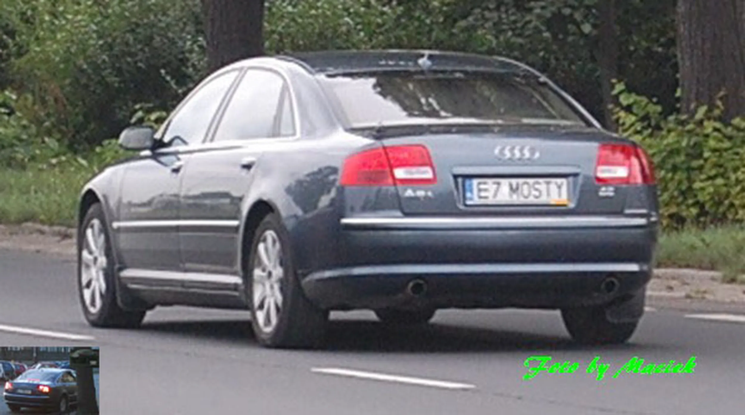 Fajny numer, blacha E7 MOSTY