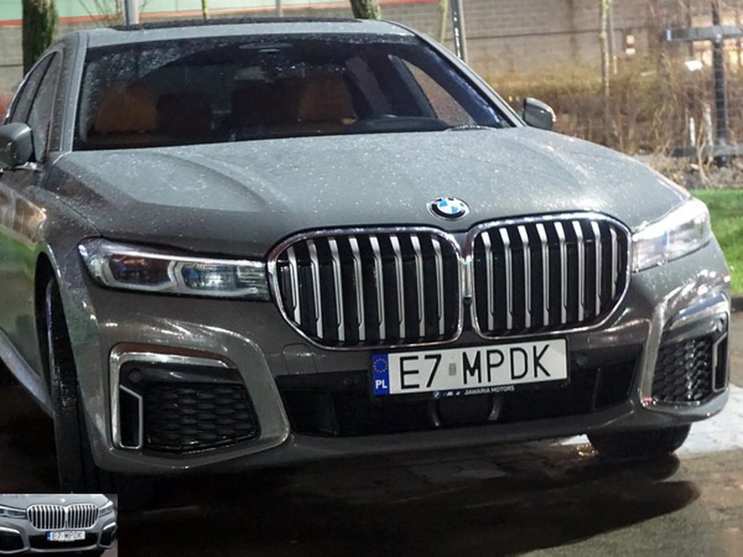 Fajny numer, blacha E7 MPDK