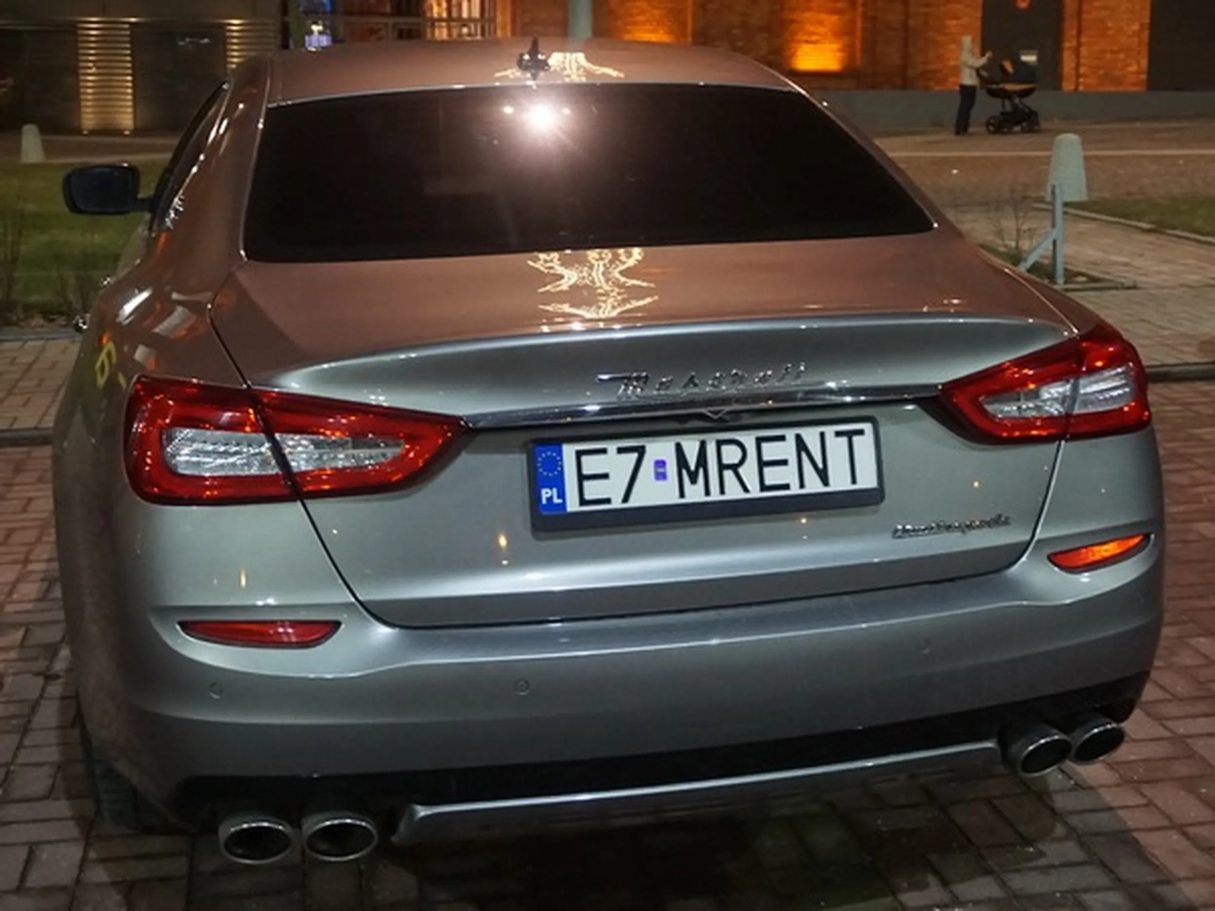 Fajny numer, blacha E7 MRENT