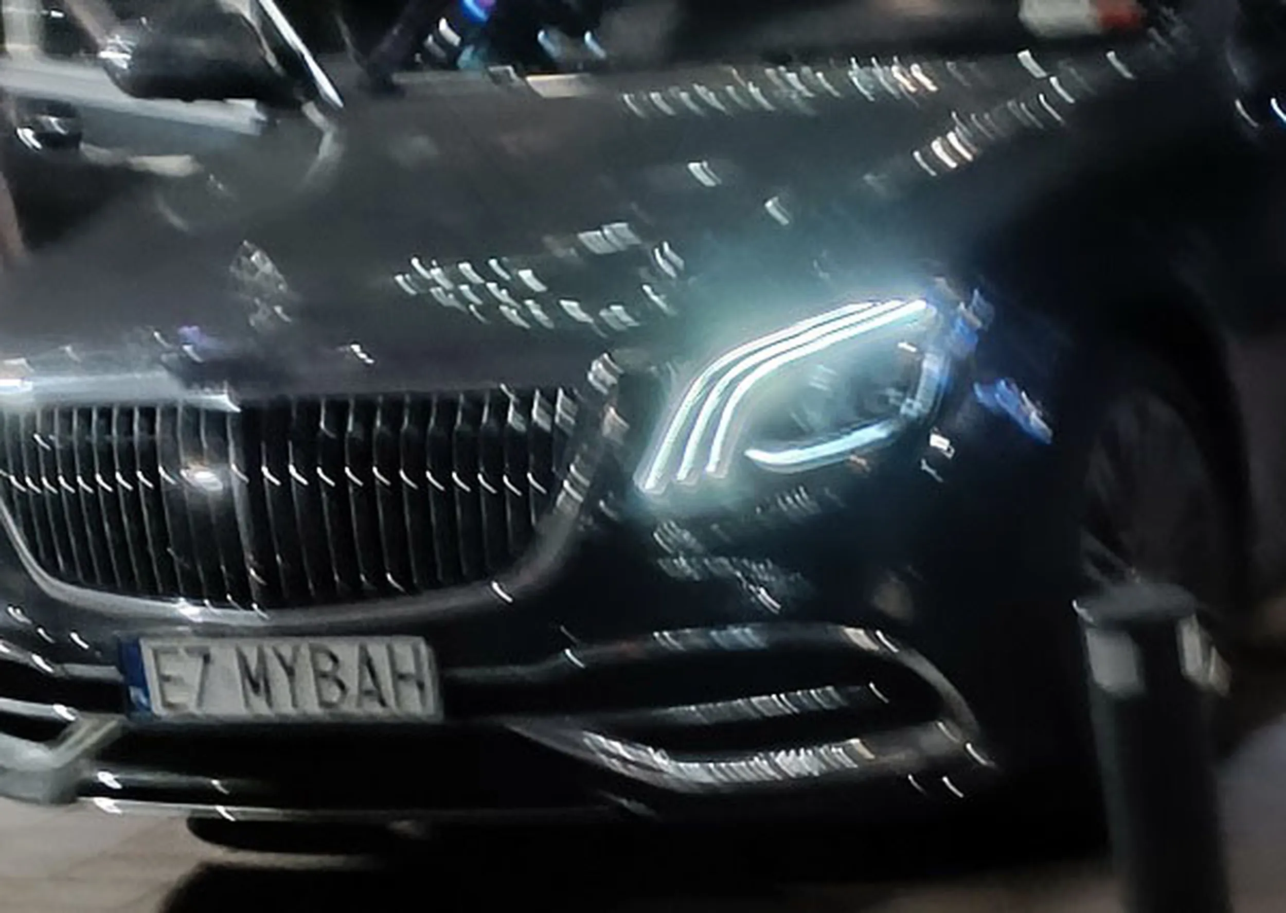 Fajny numer, blacha E7 MYBAH