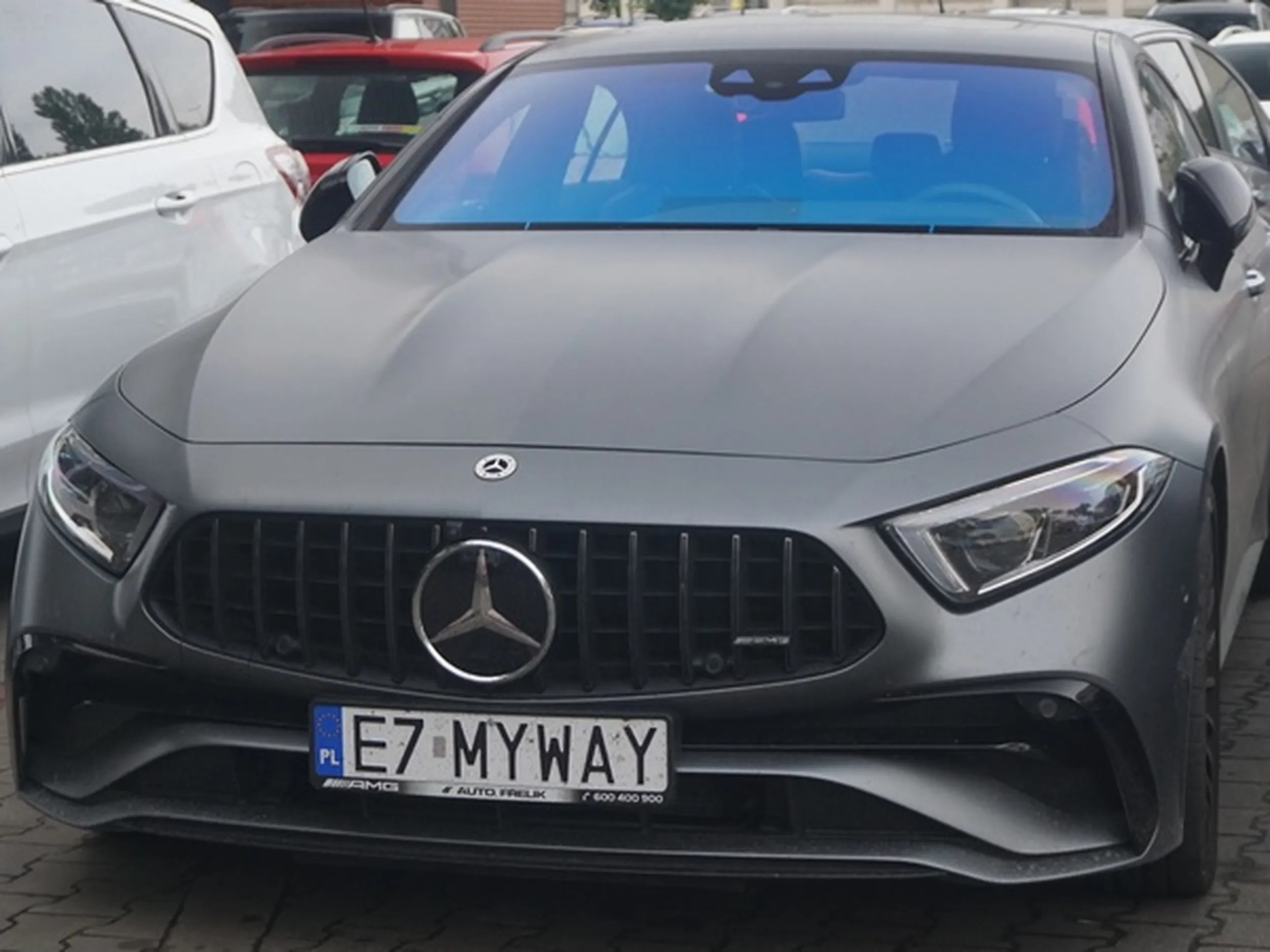Fajny numer, blacha E7 MYWAY