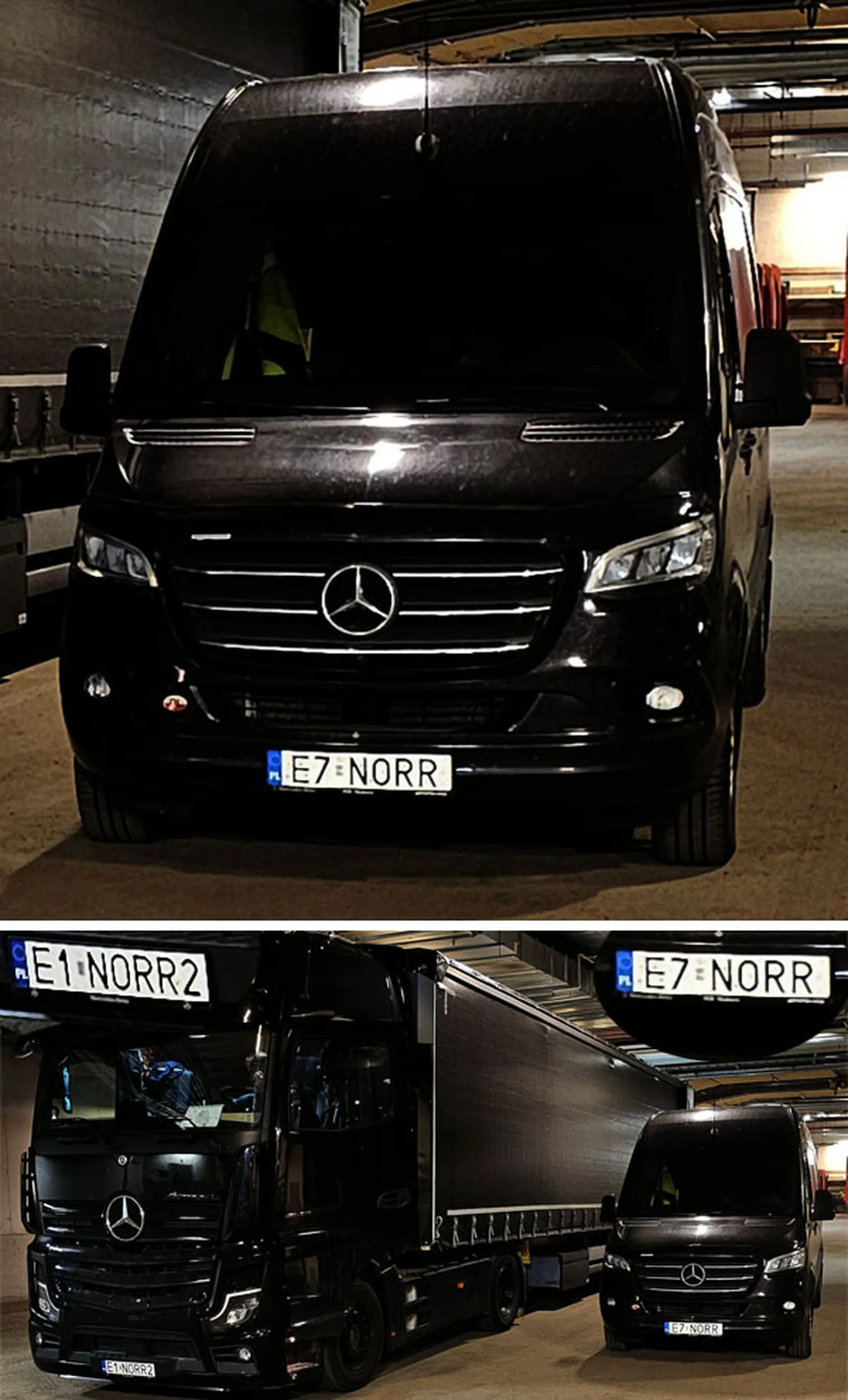 Fajny numer, blacha E7 NORR