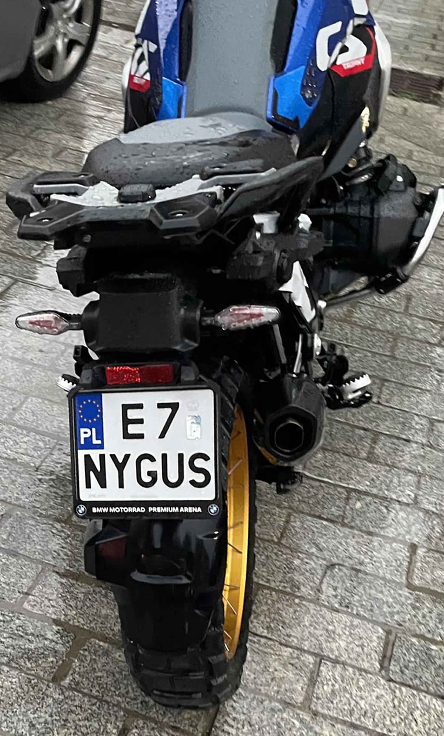 Fajny numer, blacha E7 NYGUS