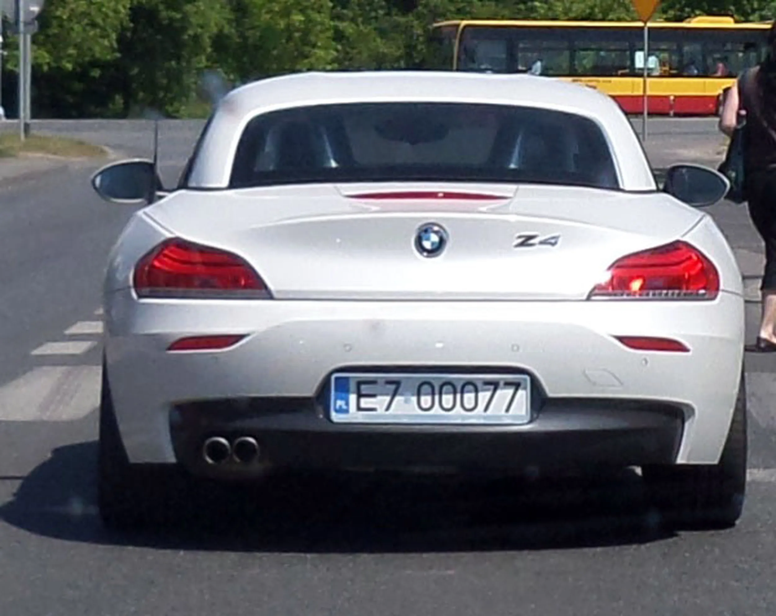 Fajny numer, blacha E7 OOO77