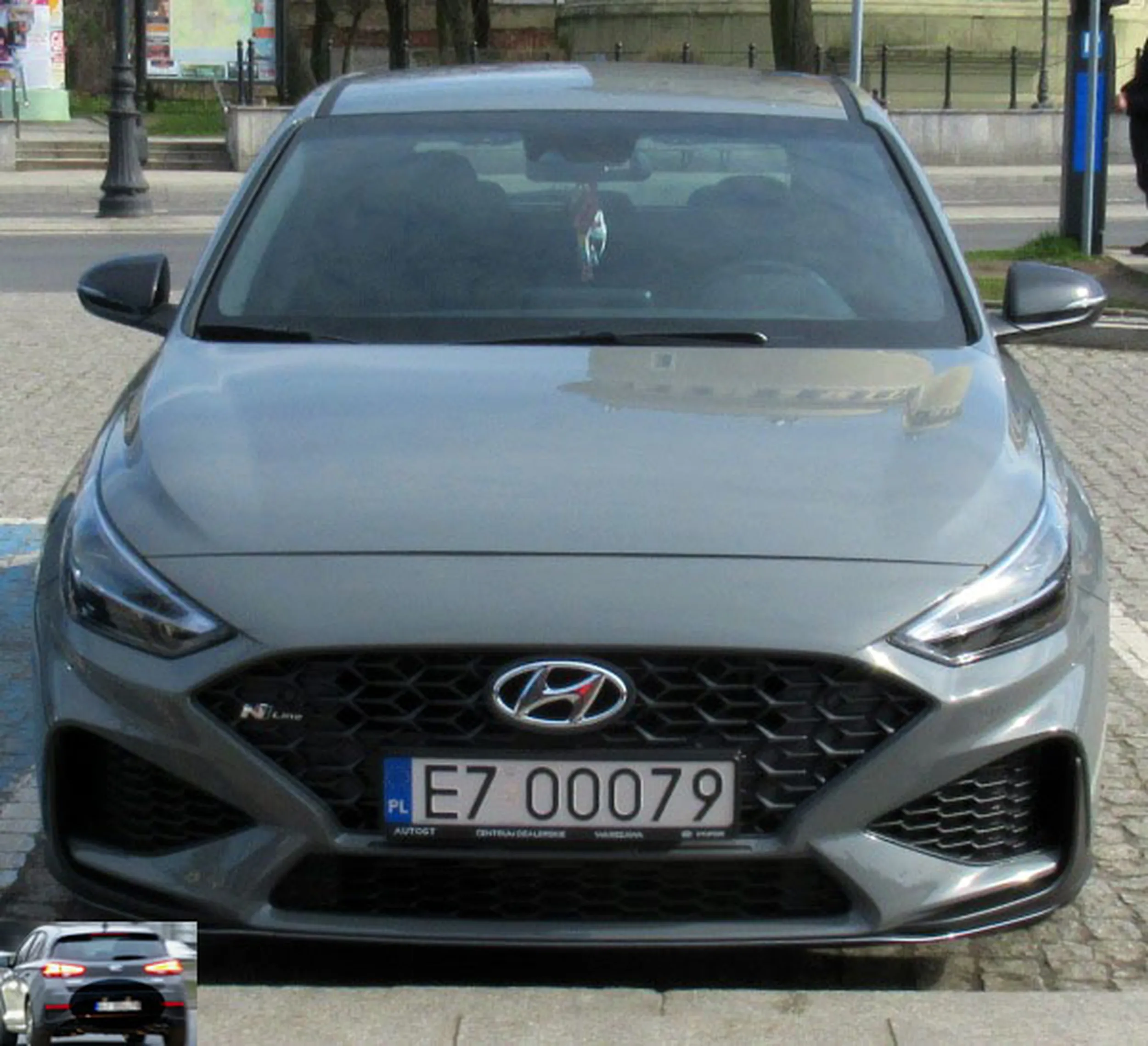 Fajny numer, blacha E7 OOO79