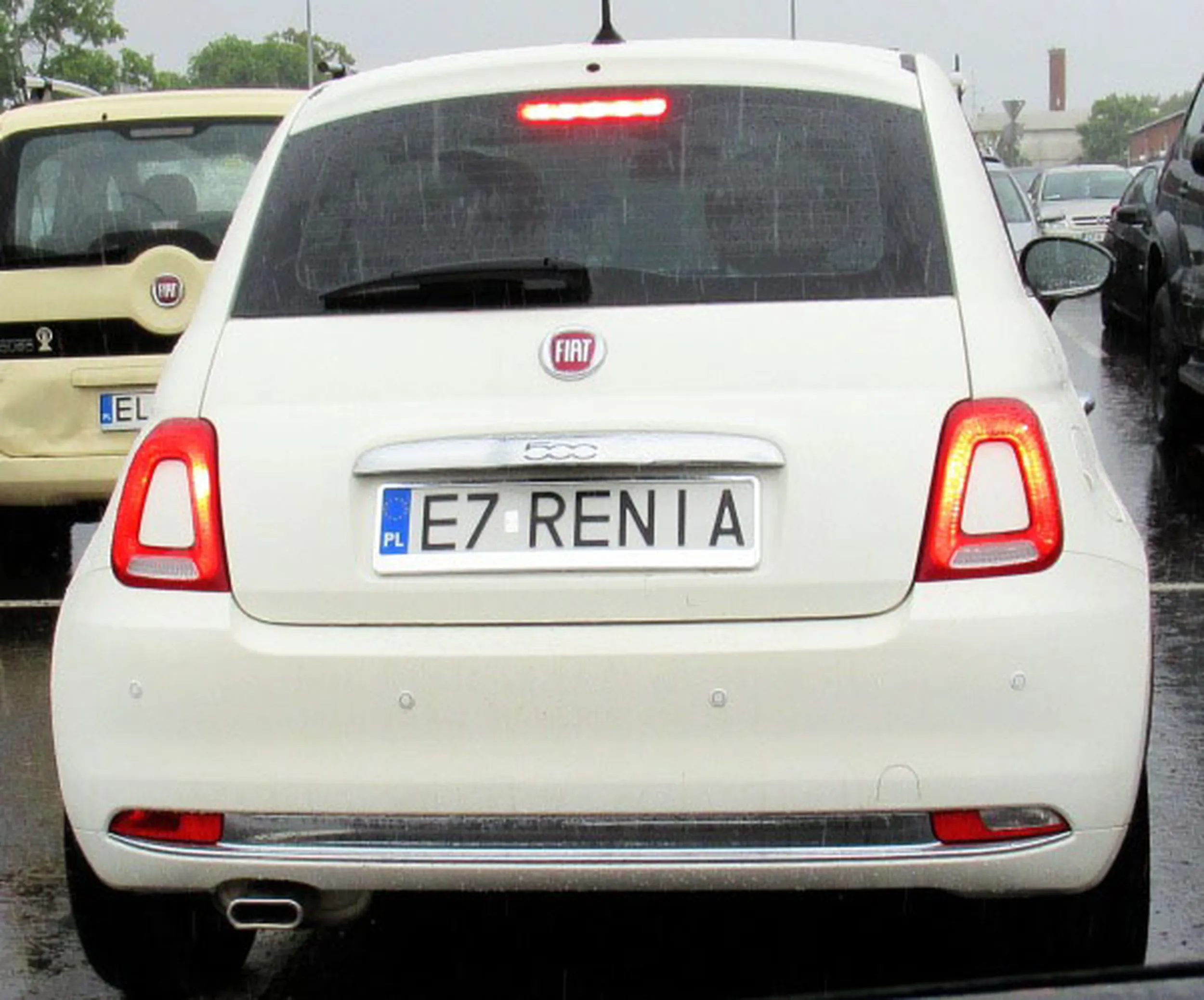 Fajny numer, blacha E7 RENIA