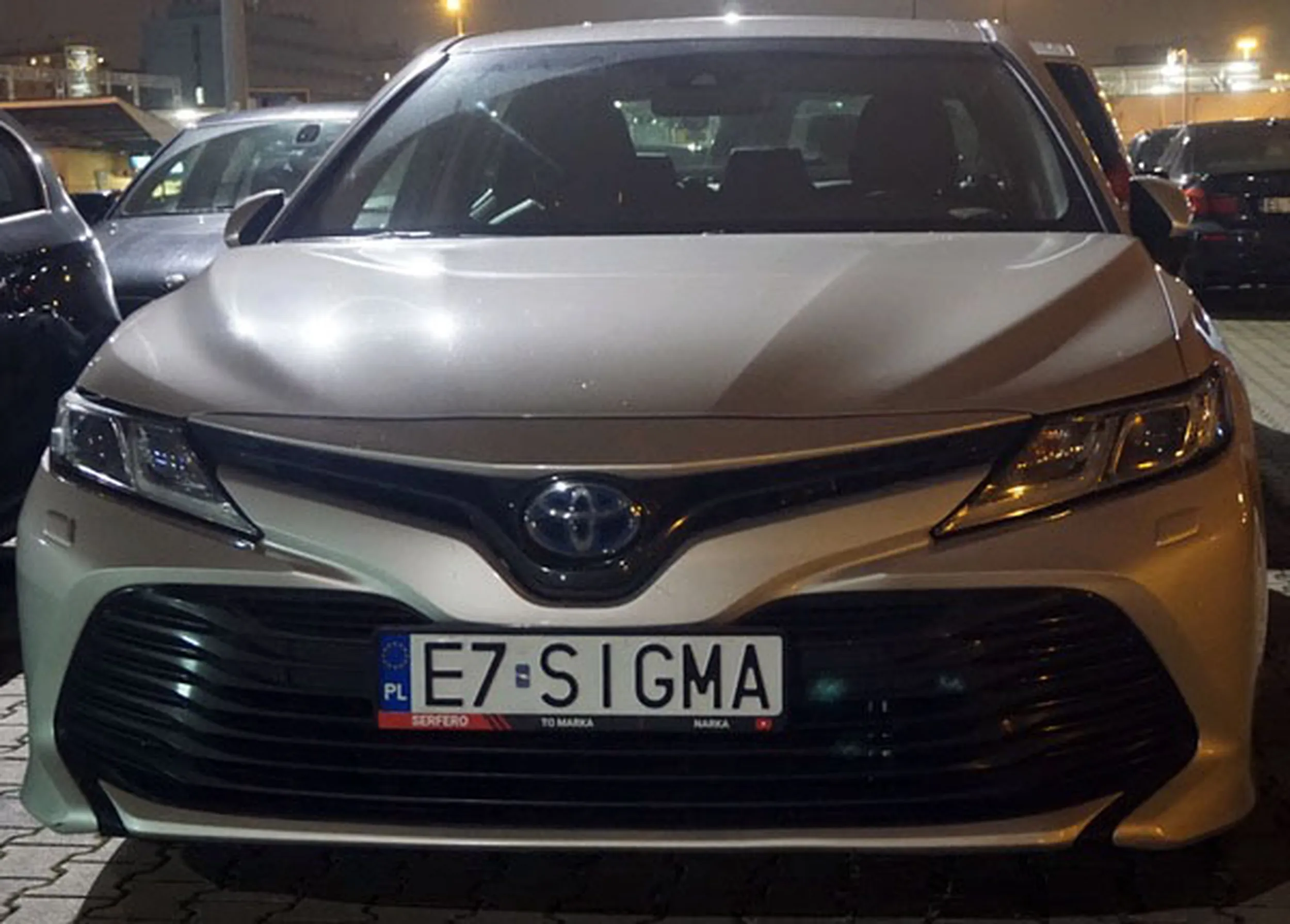 Fajny numer, blacha E7 SIGMA