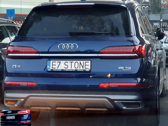 Fajny numer, blacha E7 STONE