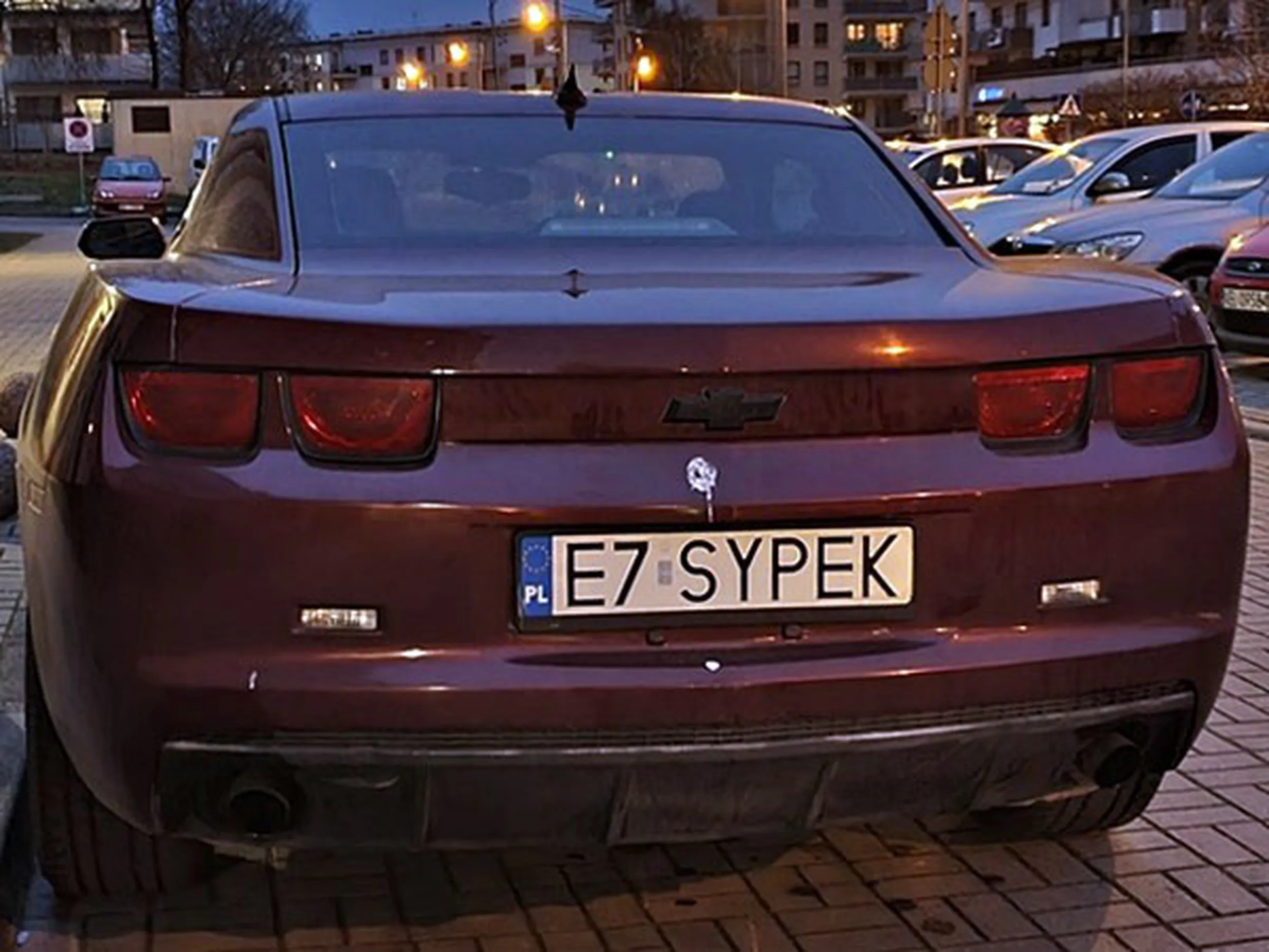 Fajny numer, blacha E7 SYPEK