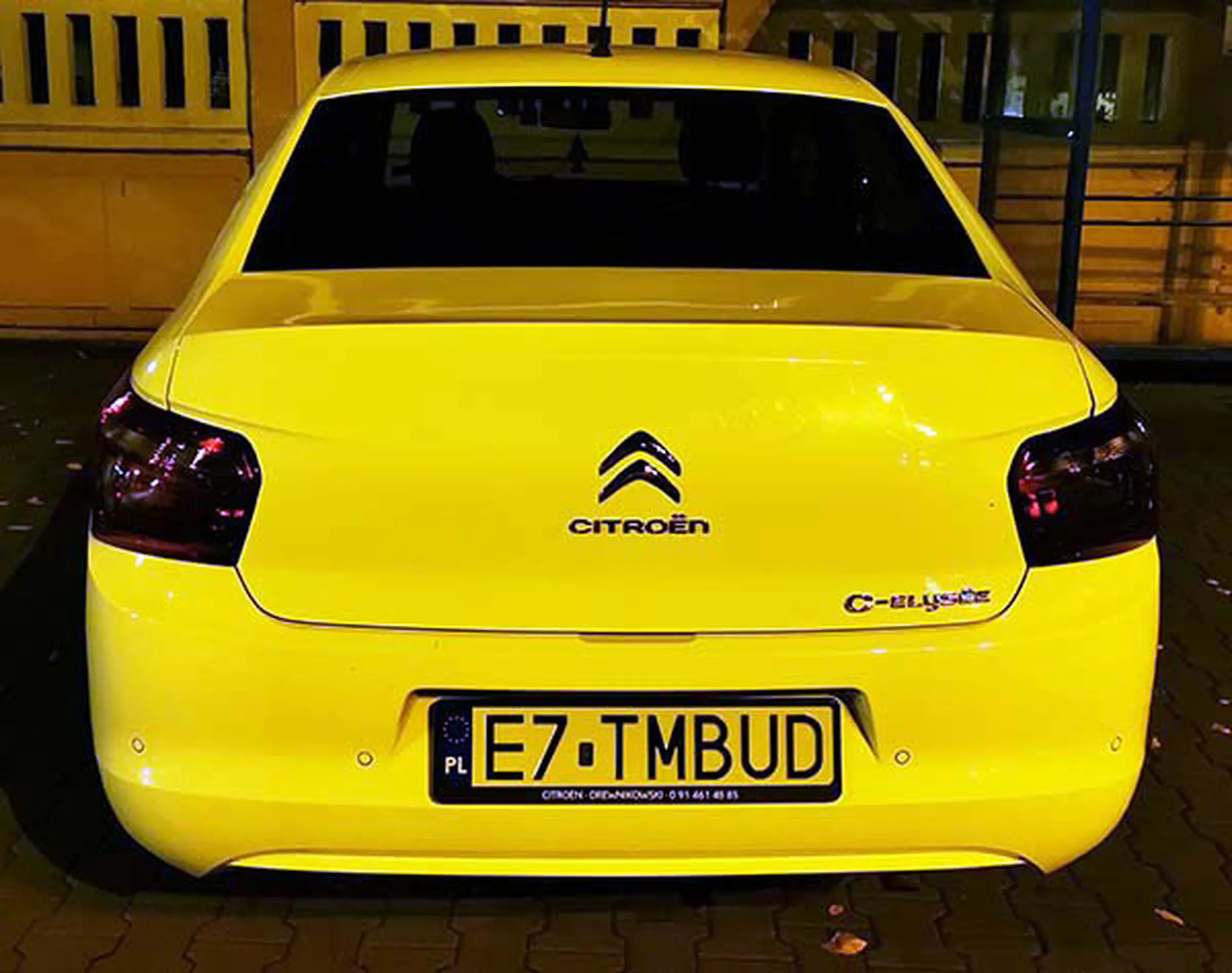 Fajny numer, blacha E7 TMBUD