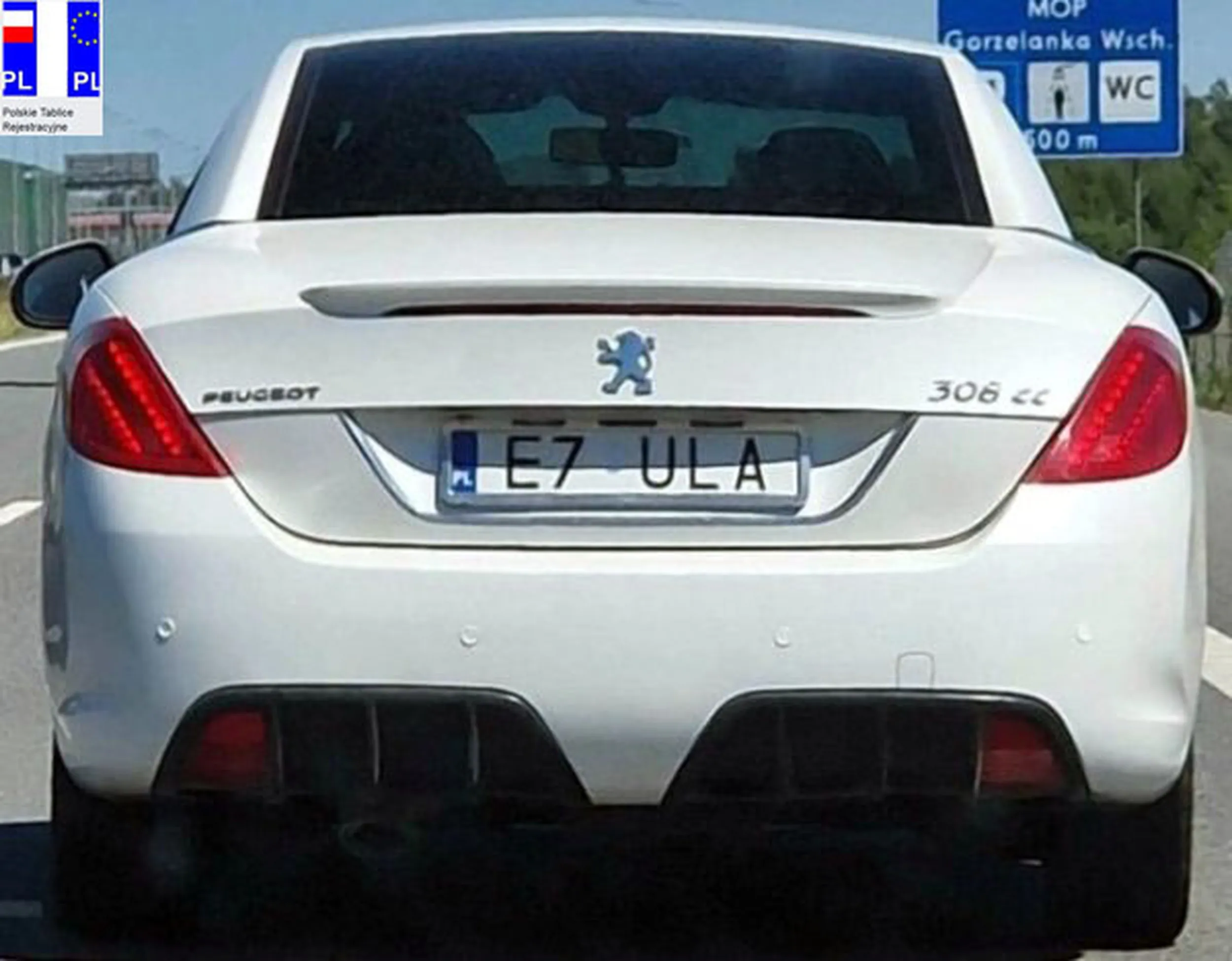 Fajny numer, blacha E7 ULA