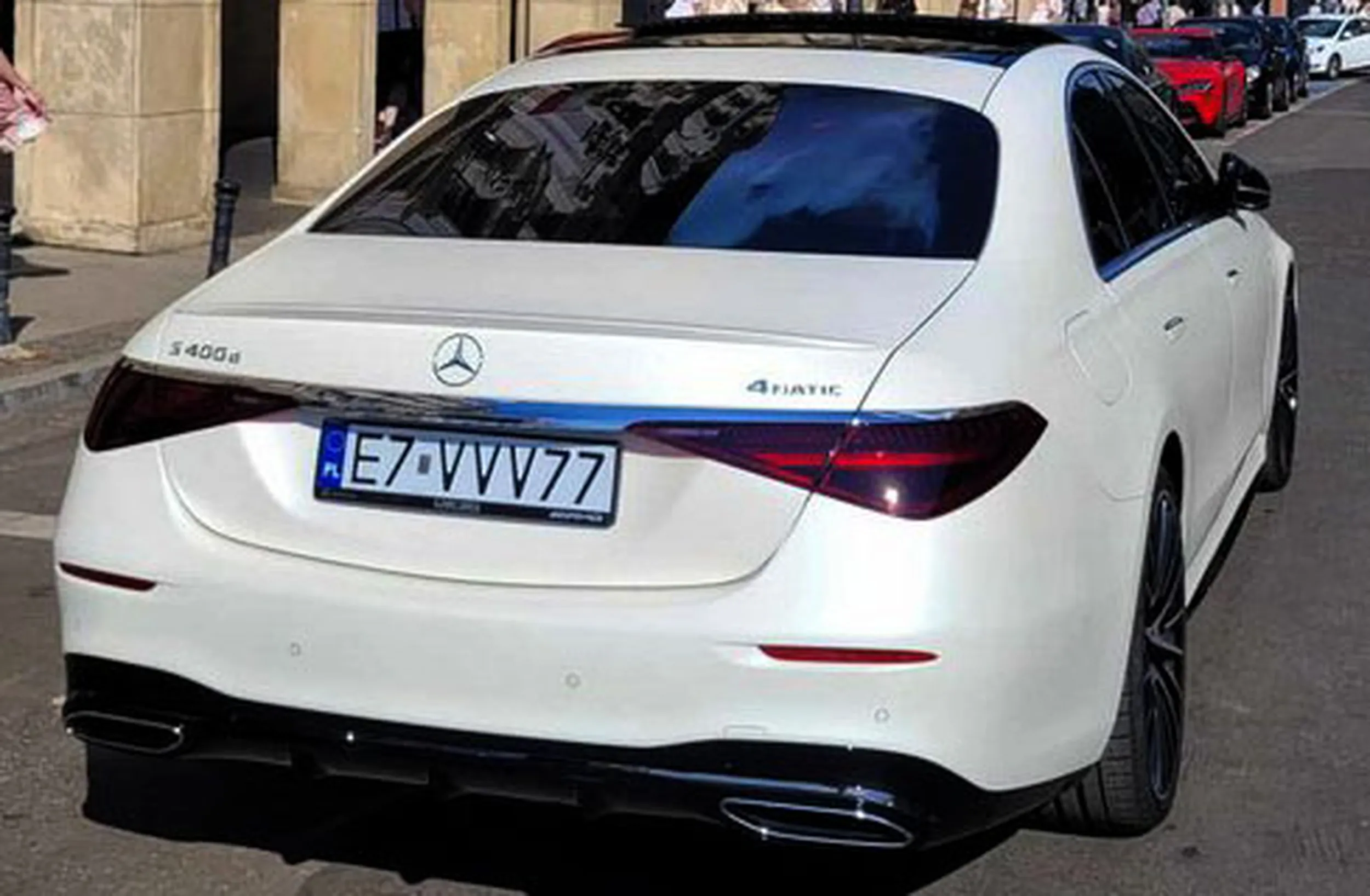 Fajny numer, blacha E7 VVV77