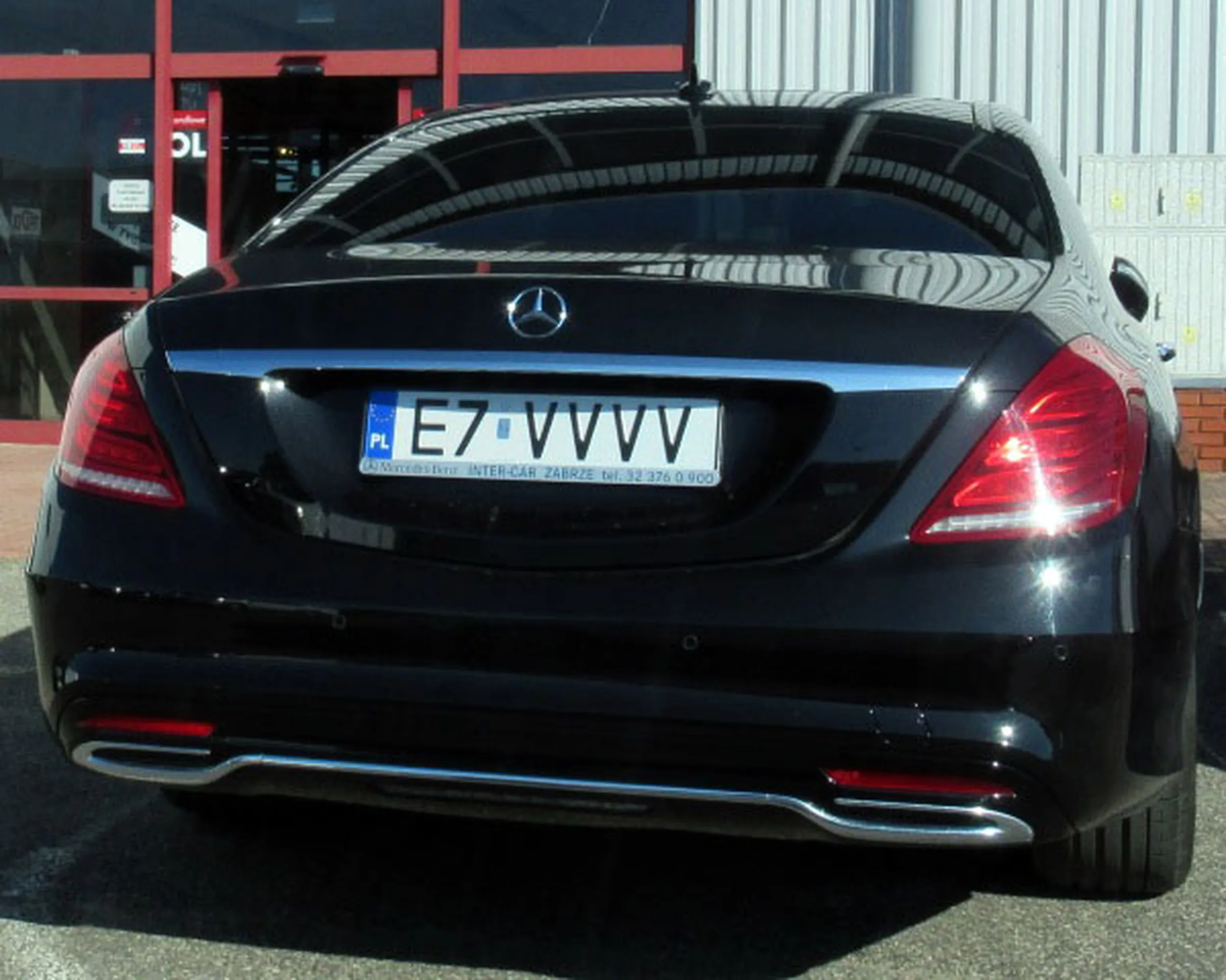 Fajny numer, blacha E7 VVVV