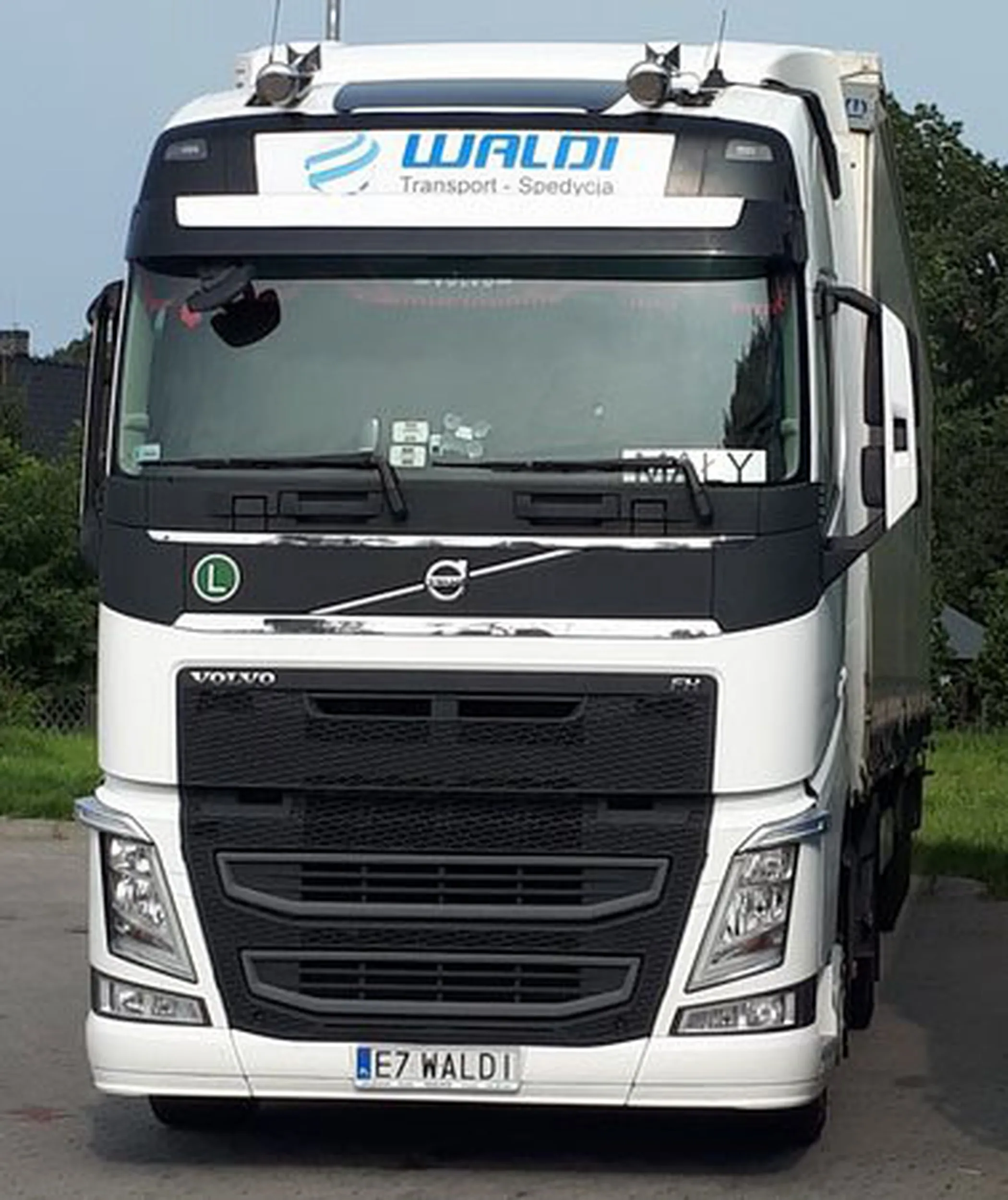 Fajny numer, blacha E7 WALDI