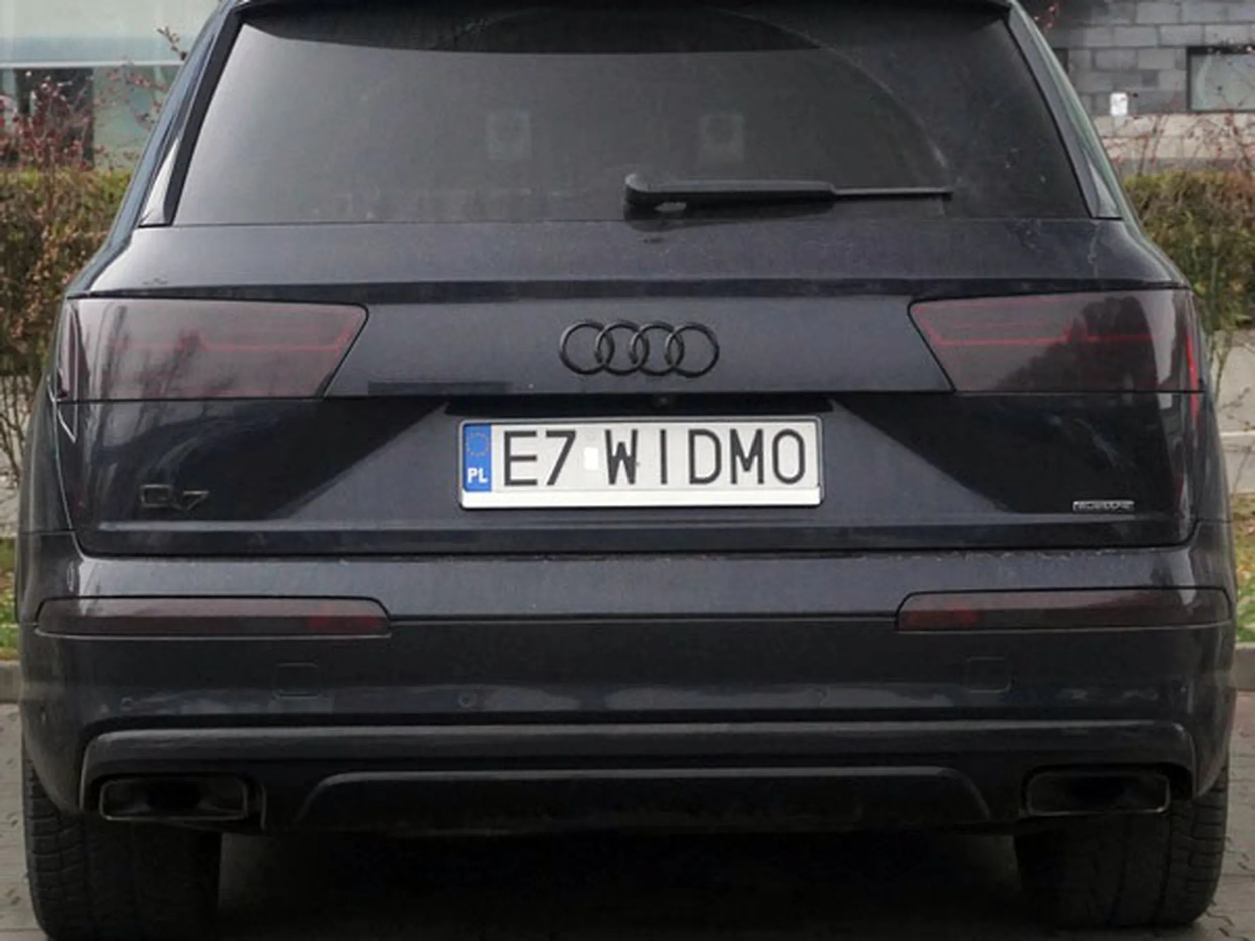 Fajny numer, blacha E7 WIDMO