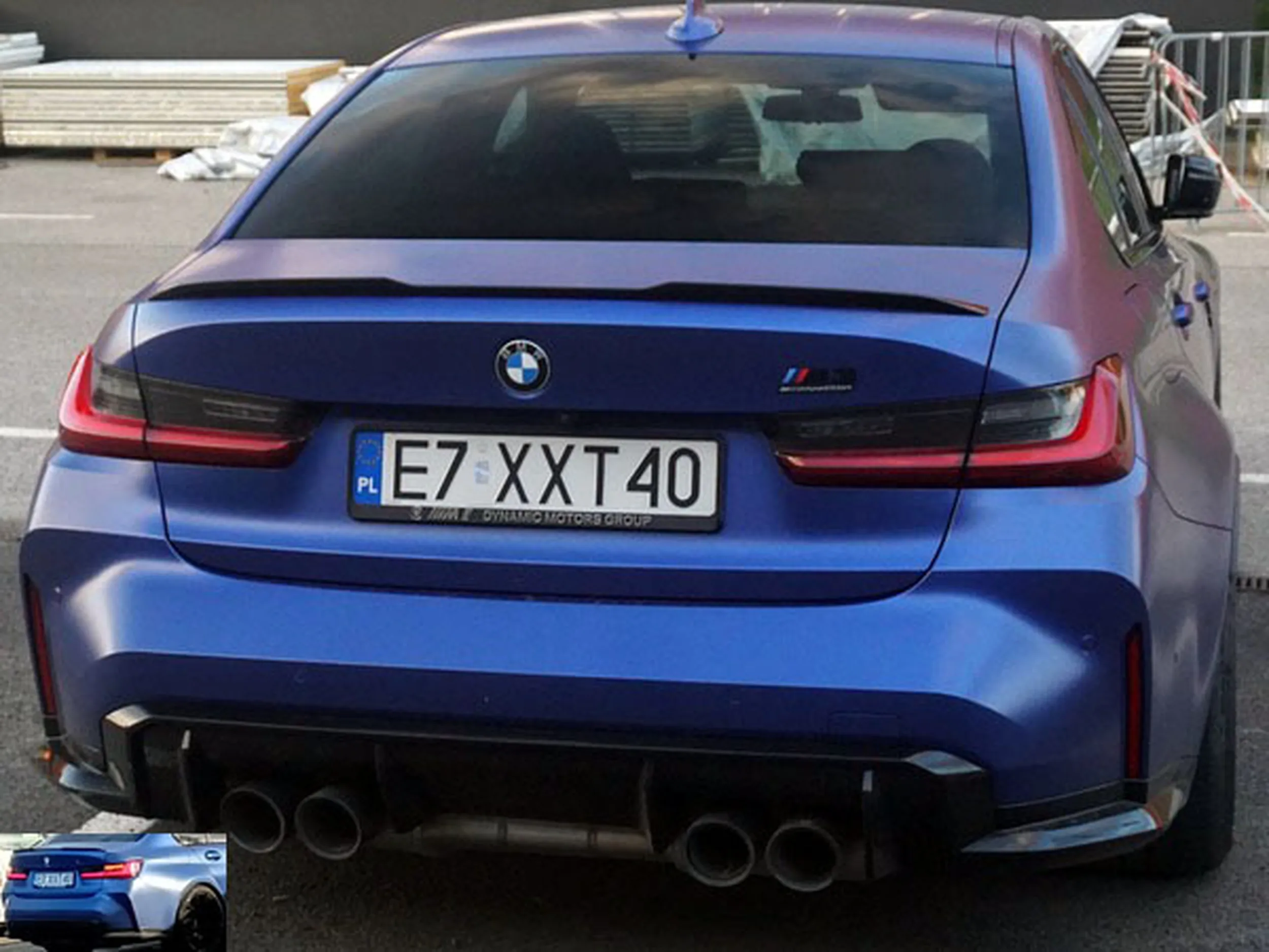 Fajny numer, blacha E7 XXT40