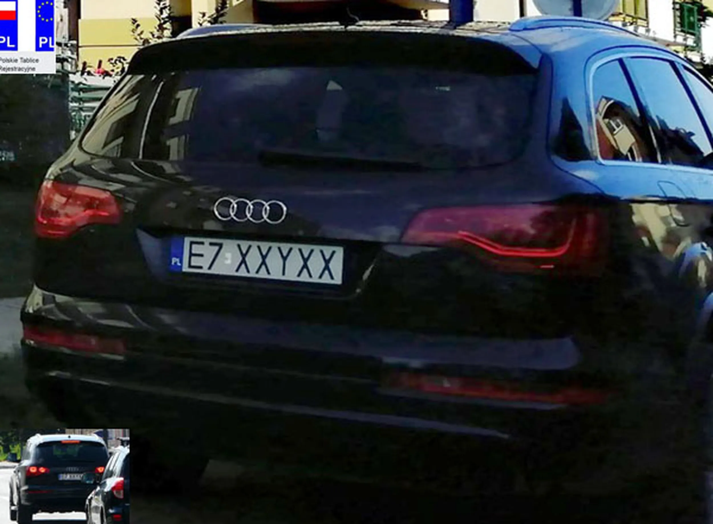 Fajny numer, blacha E7 XXYXX