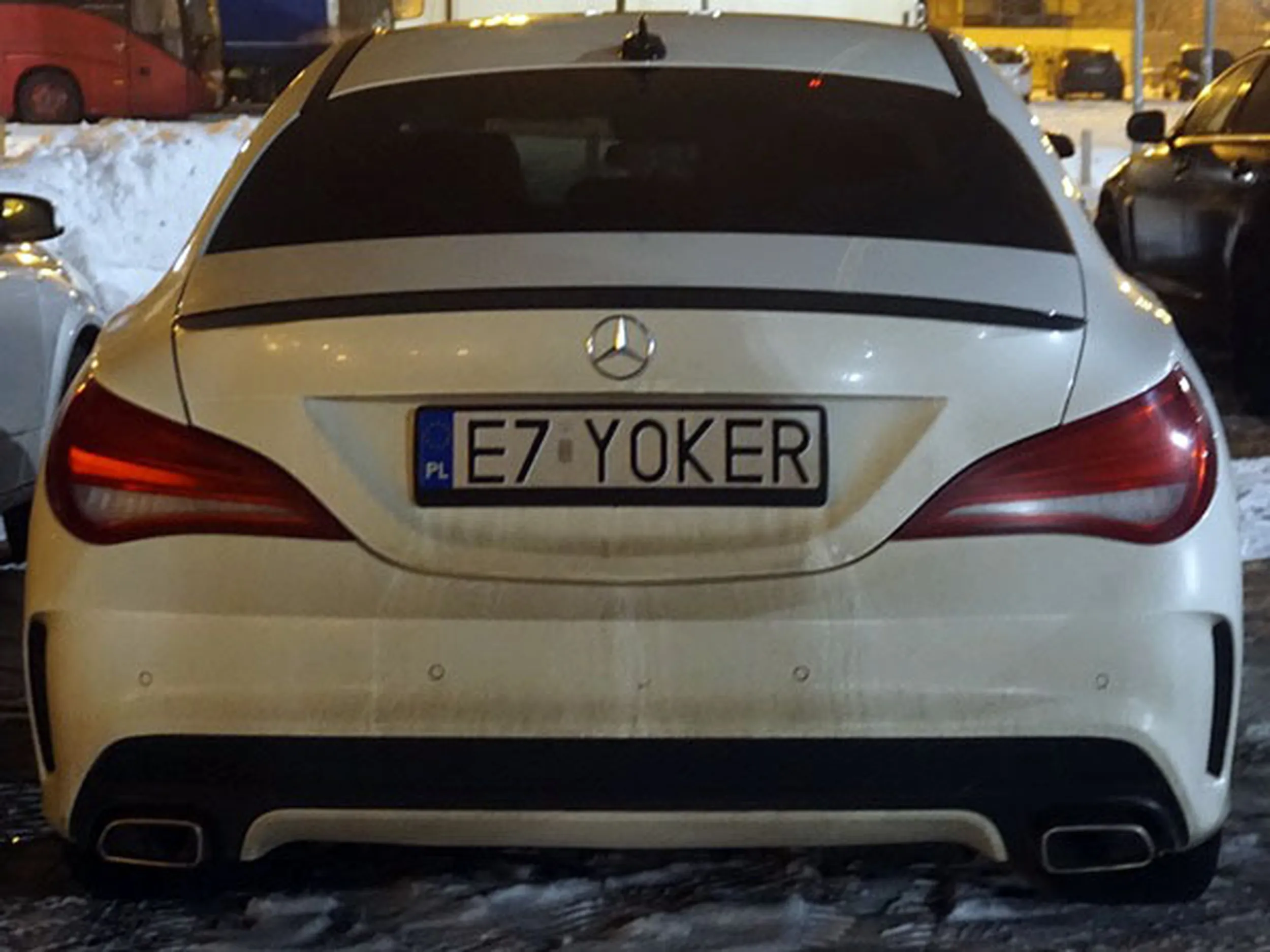 Fajny numer, blacha E7 YOKER