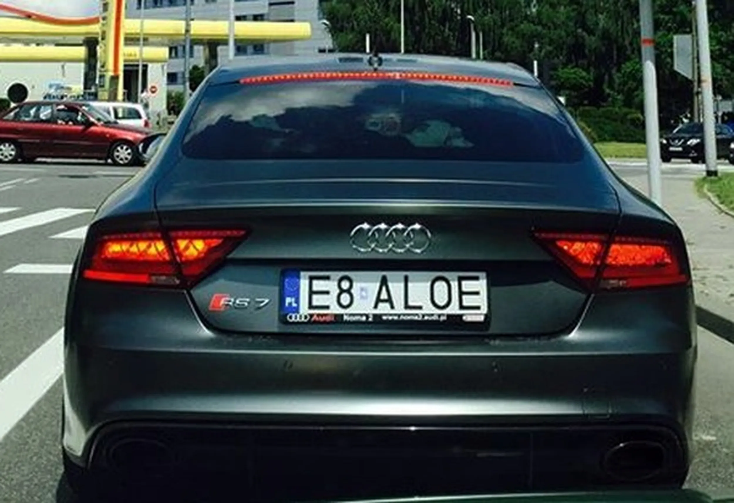 Fajny numer, blacha E8 ALOE